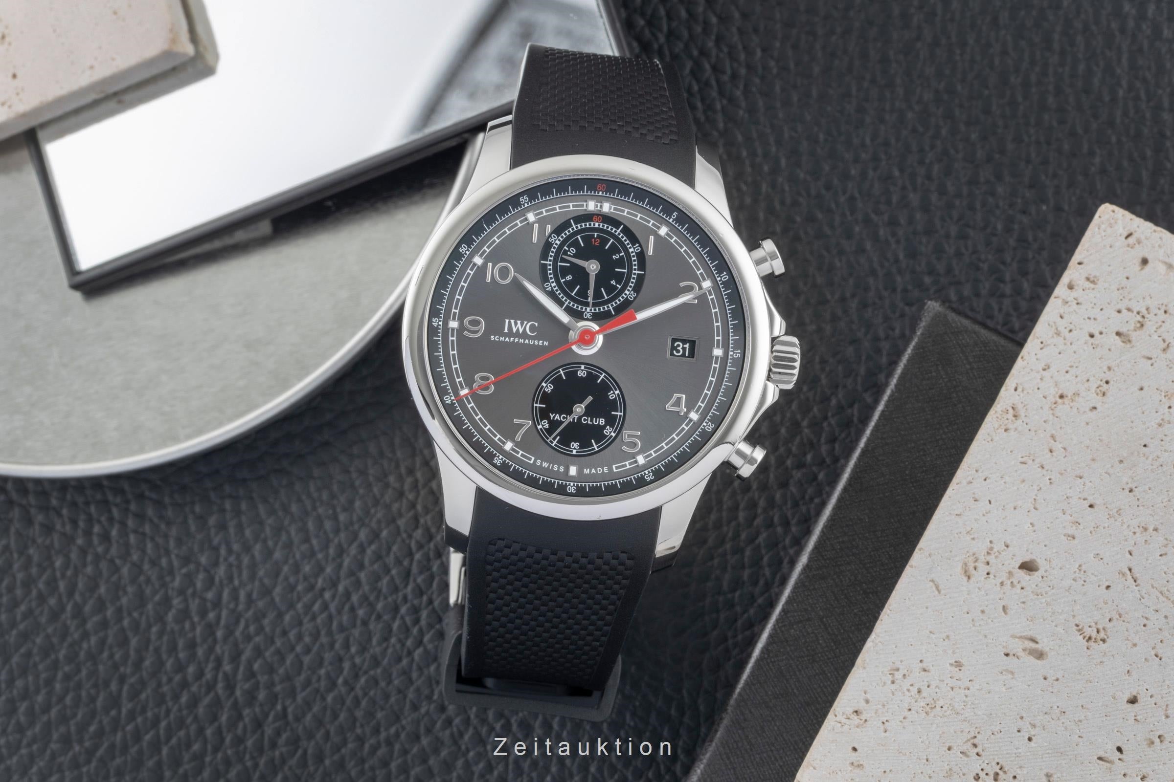 IWC Yachtclub chronograph steel automatic men's watch IW390503  [2603018]