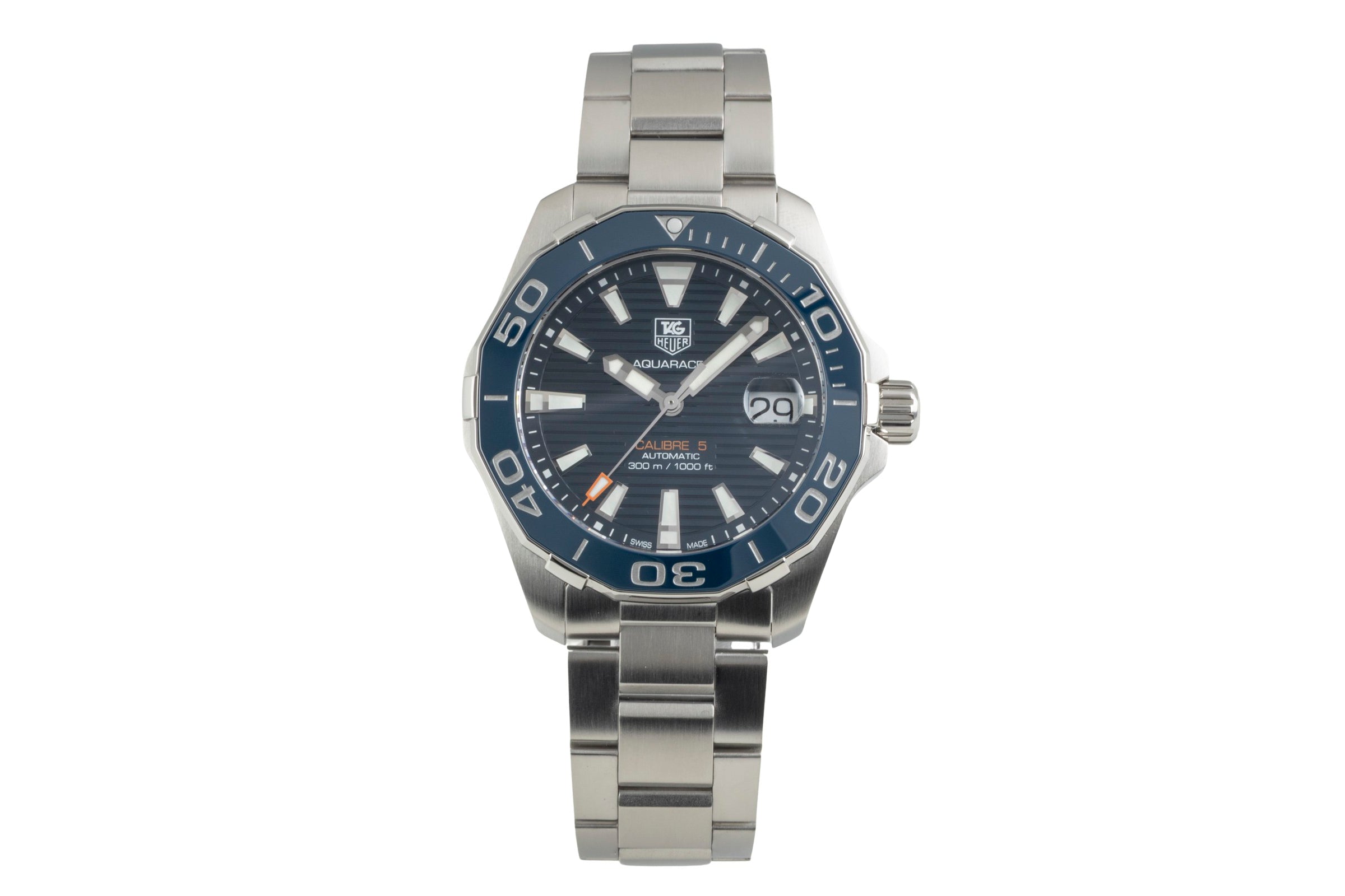 Tag Heuer Aquaracer acciaio automatismo orologio da uomo WAY211C.BA0928  [2603019]