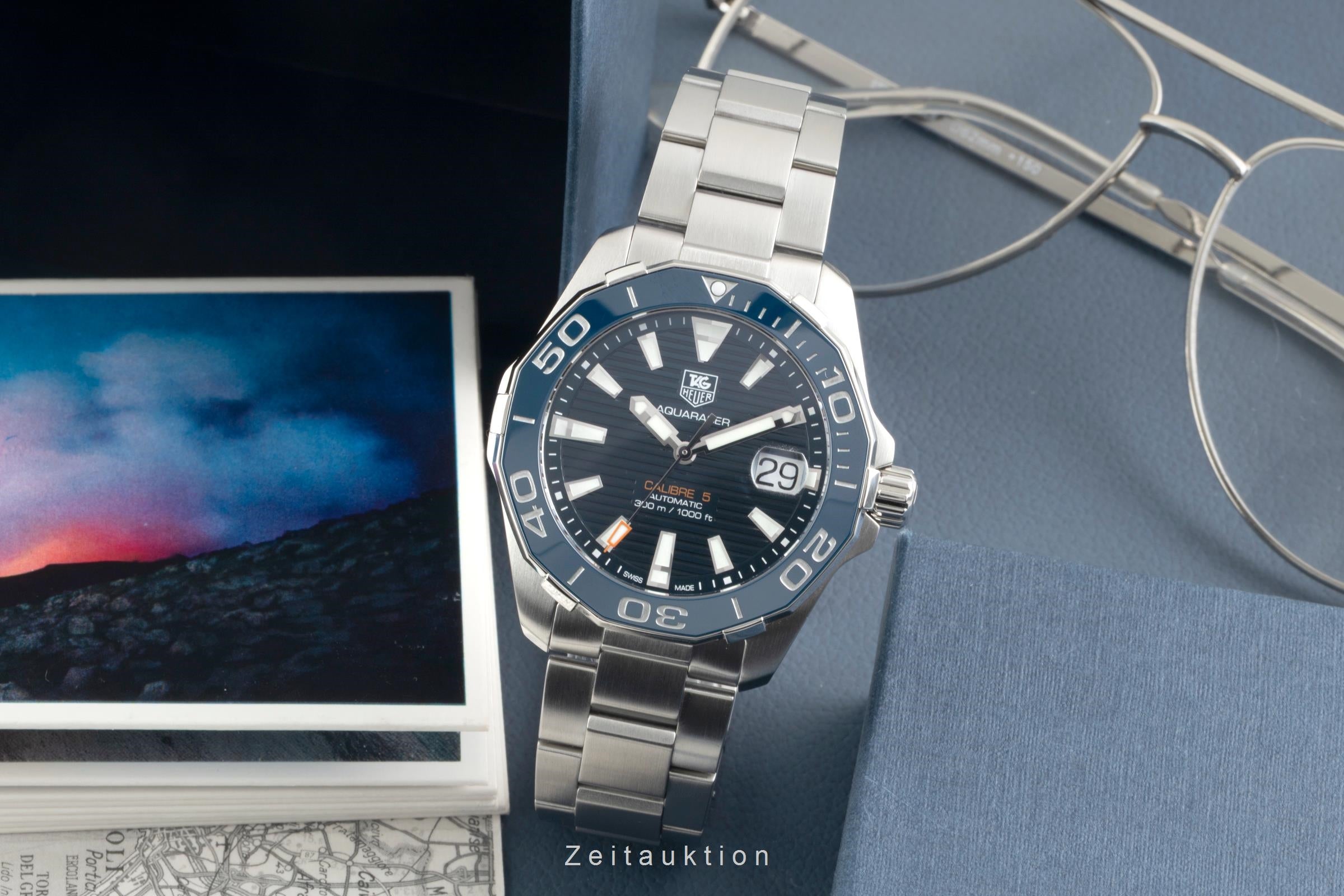 Tag Heuer Aquaracer steel automatic men's watch WAY211C.BA0928  [2603019]