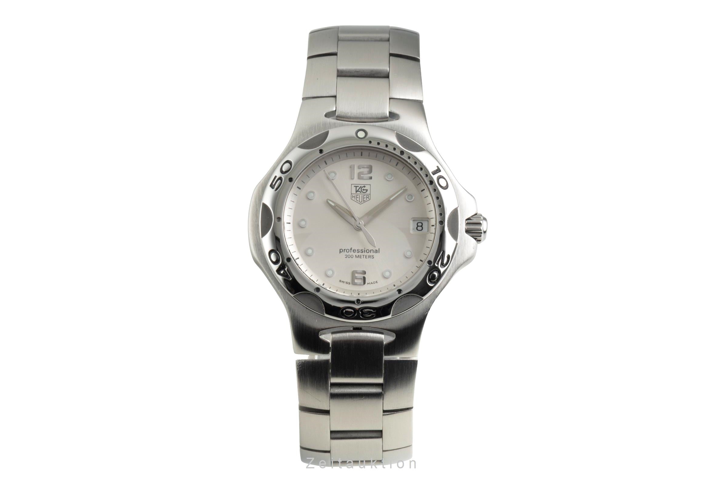 Tag Heuer Kirium Edelstahl Silver Dial Quarz Herrenuhr Ref. WL111E [2603020]