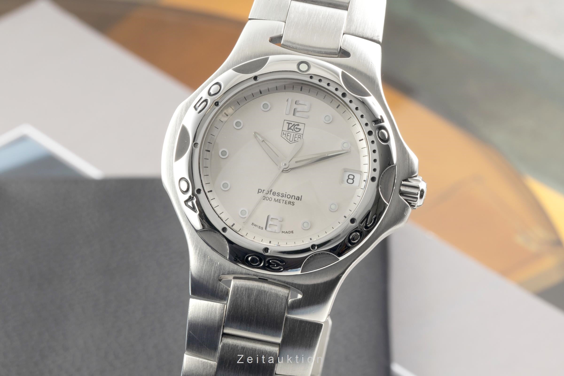 Tag Heuer Kirium Edelstahl Silver Dial Quarz Herrenuhr Ref. WL111E [2603020]