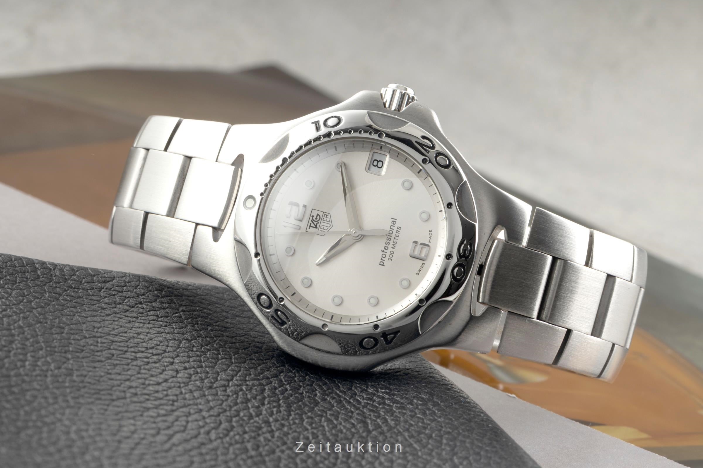 Tag Heuer Kirium Edelstahl Silver Dial Quarz Herrenuhr Ref. WL111E [2603020]