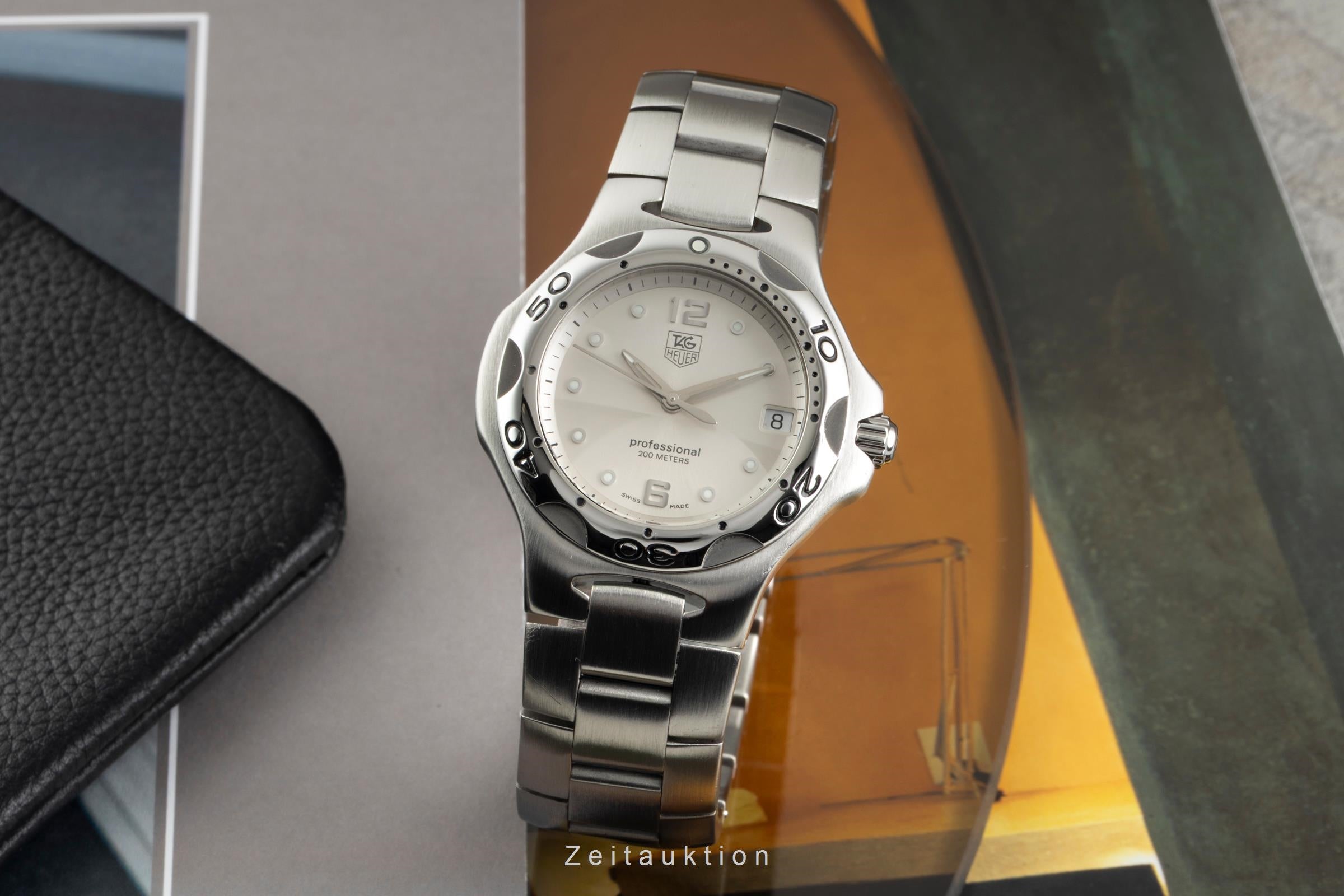 Tag Heuer Kirium Edelstahl Silver Dial Quarz Herrenuhr Ref. WL111E [2603020]