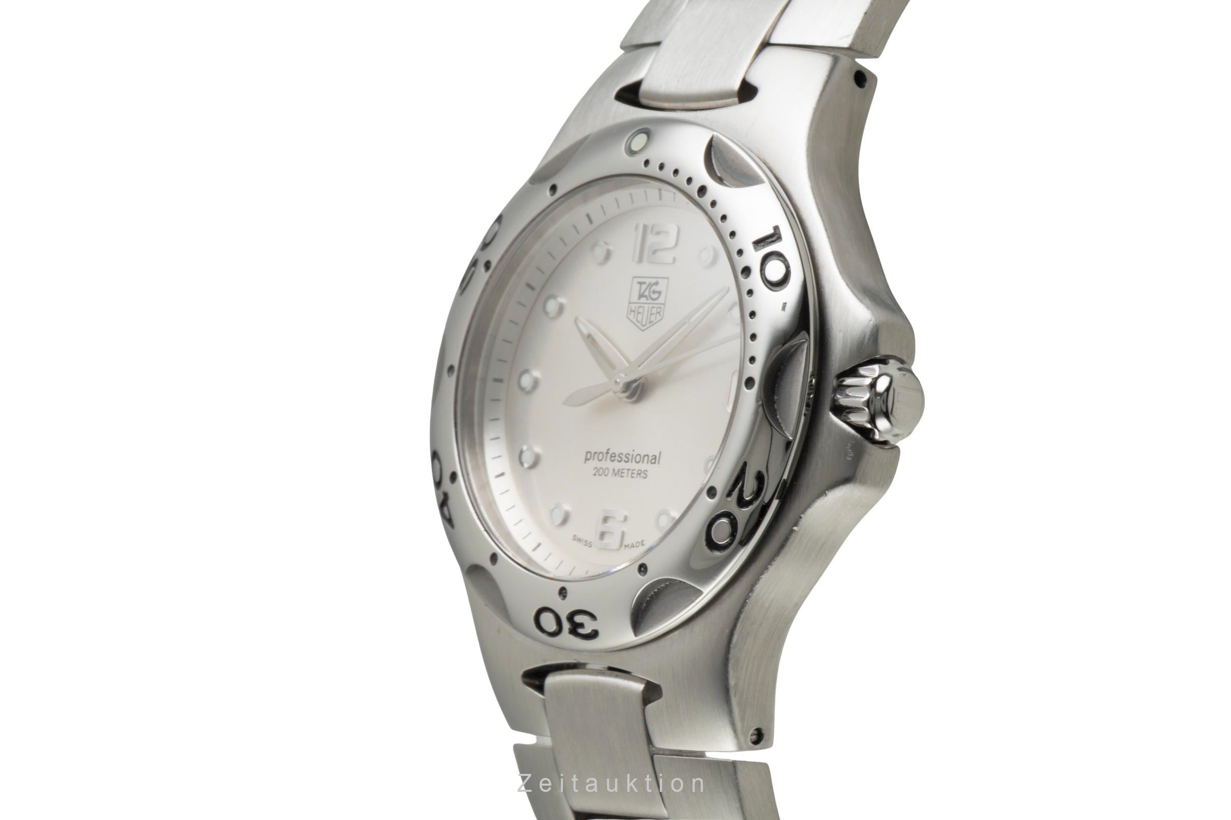 Tag Heuer Kirium Edelstahl Silver Dial Quarz Herrenuhr Ref. WL111E [2603020]
