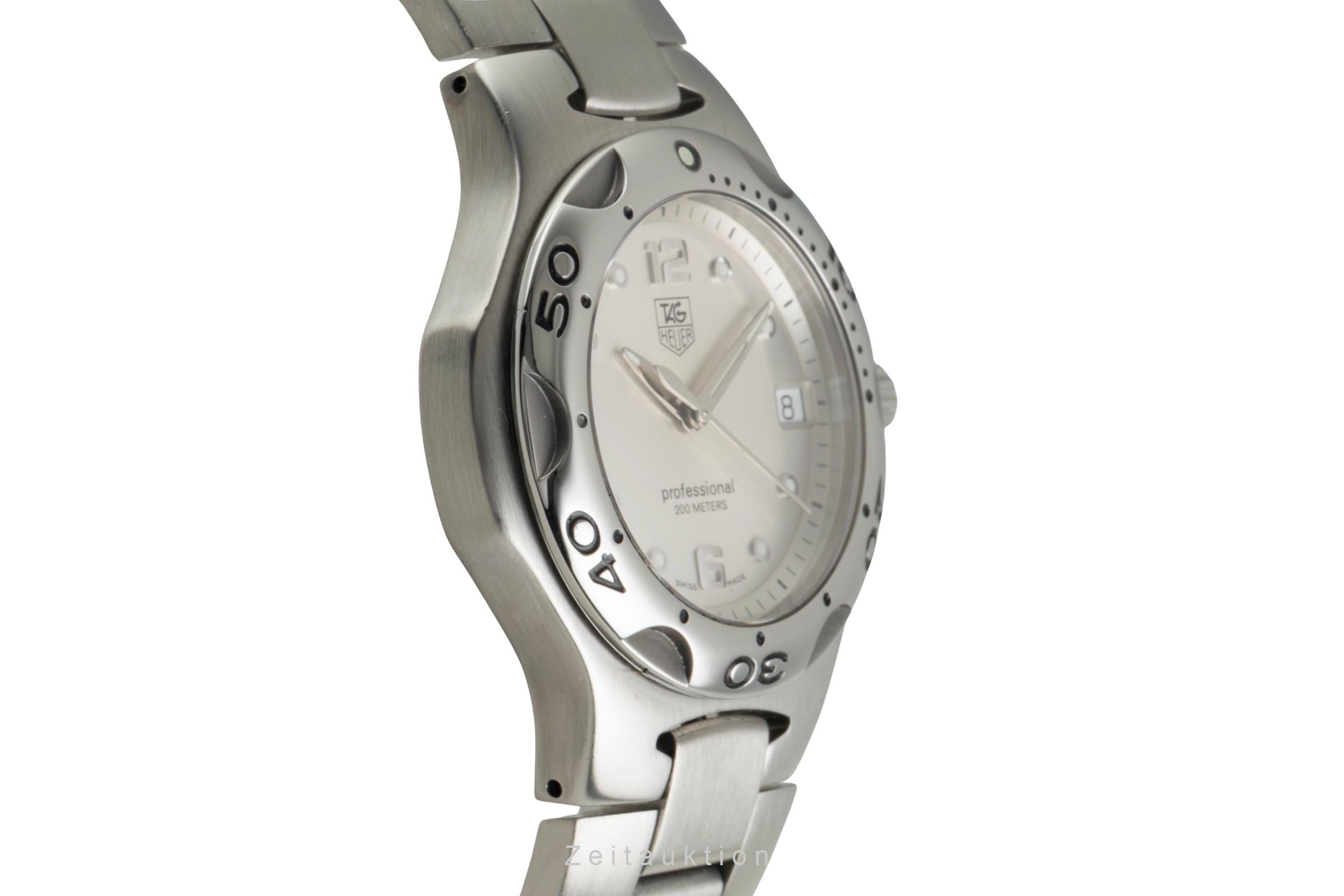 Tag Heuer Kirium Edelstahl Silver Dial Quarz Herrenuhr Ref. WL111E [2603020]