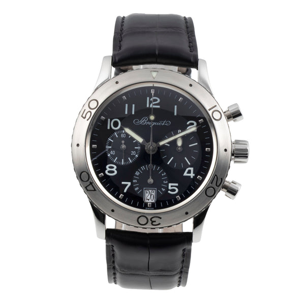 Breguet Type XX Chronograph Edelstahl Automatik Herrenuhr Ref. 3820 Klassiker [2603022]