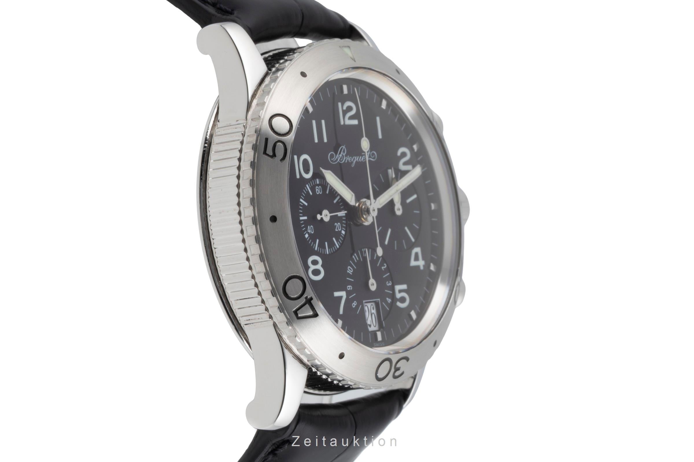 Breguet Type XX Chronograph Edelstahl Automatik Herrenuhr Ref. 3820 Klassiker [2603022]