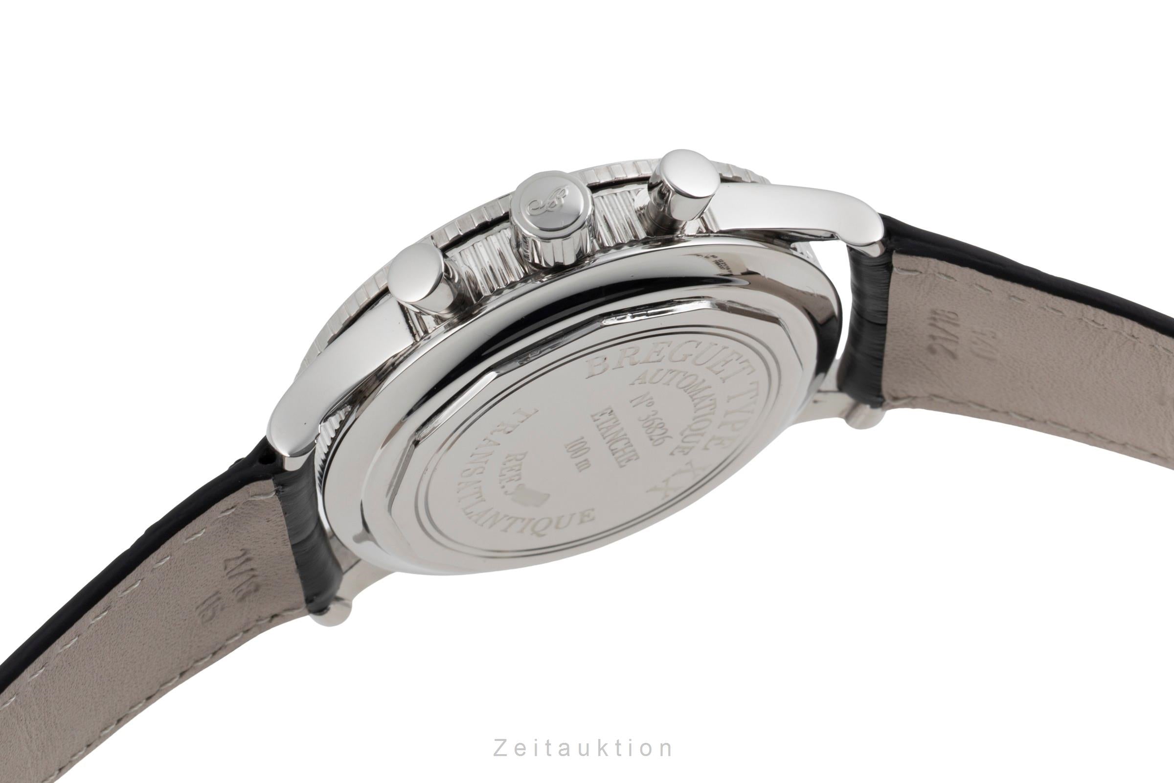 Breguet Type XX Chronograph Edelstahl Automatik Herrenuhr Ref. 3820 Klassiker [2603022]