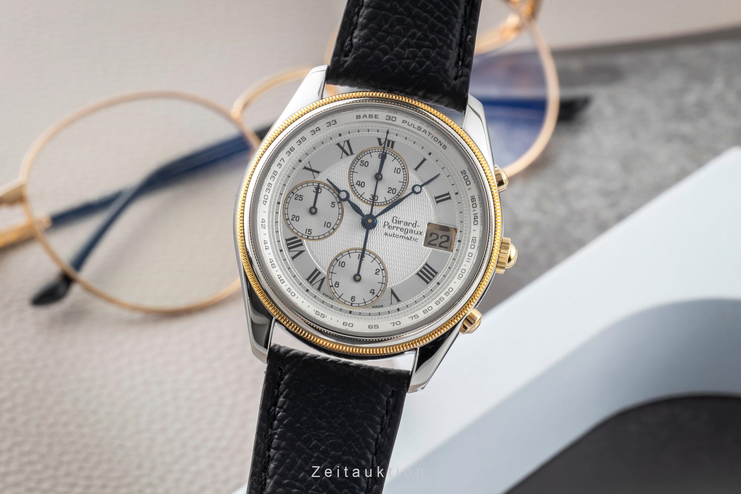 Girard Perregaux Olimpico steel automatic men's watch 4900  [2603024]