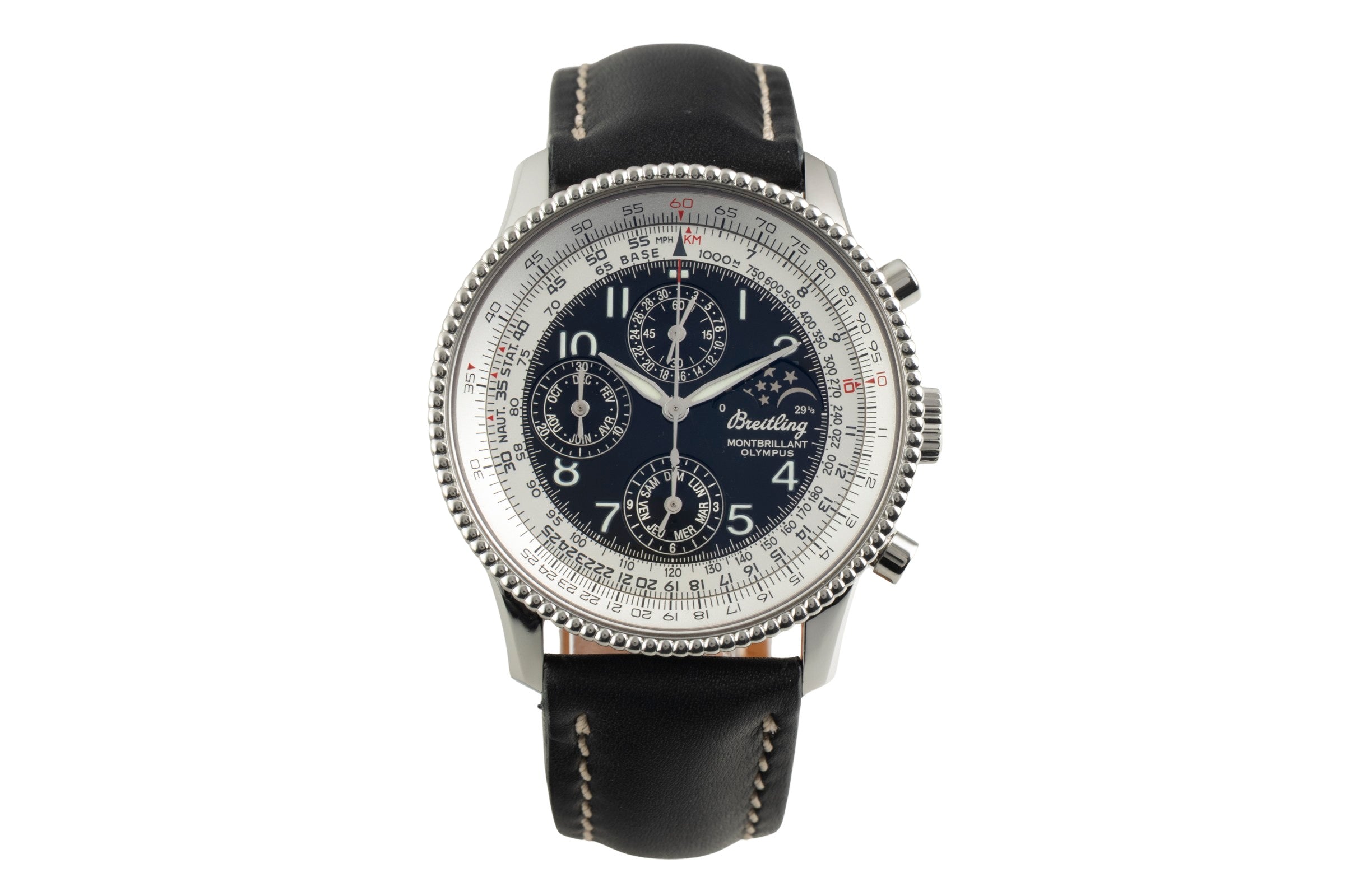 Breitling Montbrillant Olympus Chronograph Automatik Edelstahl Ref. A19350 [2603029]