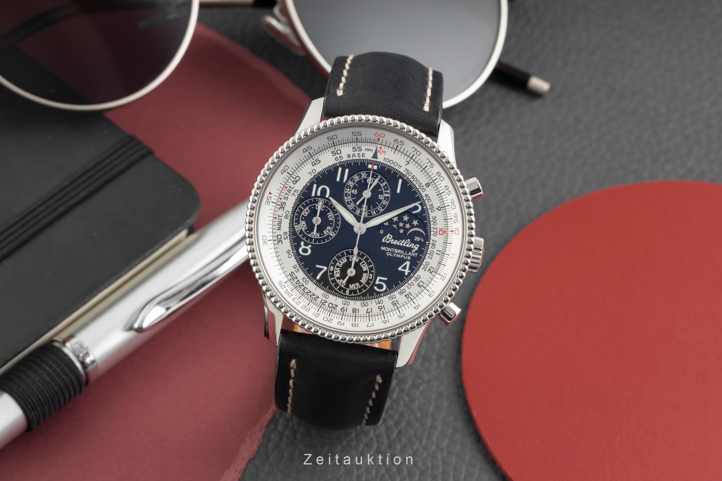 Breitling Montbrillant Olympus Chronograph Automatik Edelstahl Ref. A19350 [2603029]