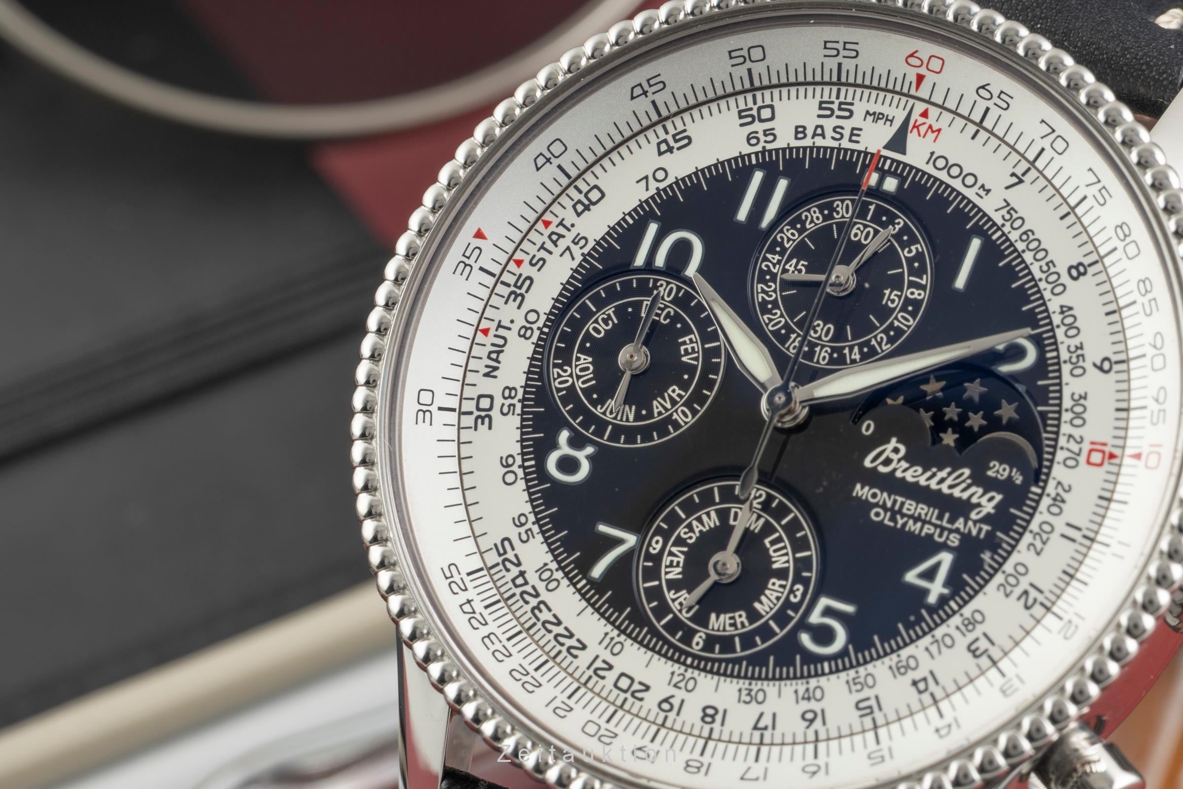 Breitling Montbrillant Olympus Chronograph Automatik Edelstahl Ref. A19350 [2603029]
