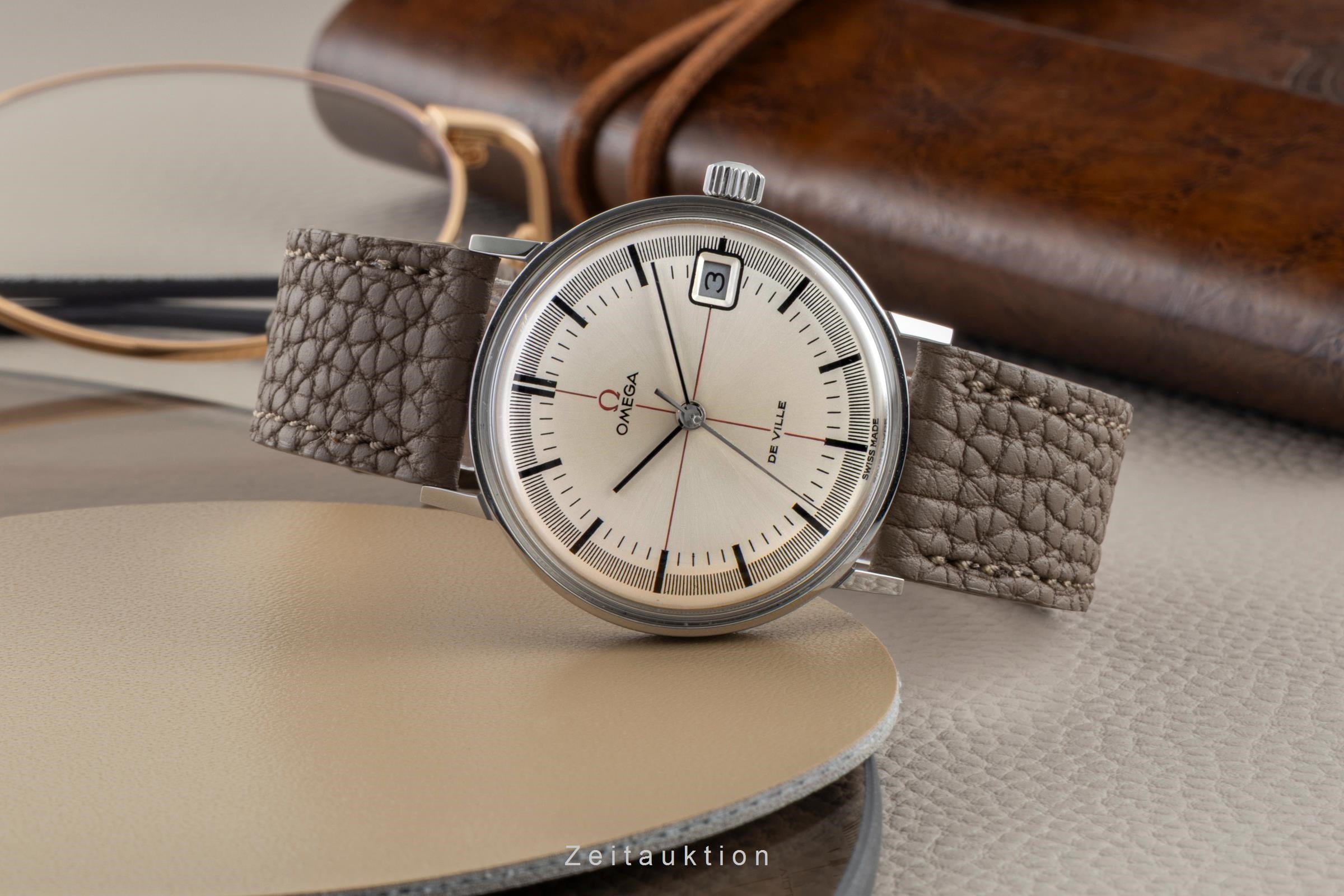 モ*ん様 訳ありOMEGA DE VILLE 腕時計 Omega De Ville steel manual winding Kal. 613 Ref. 136.019 VINTAGE