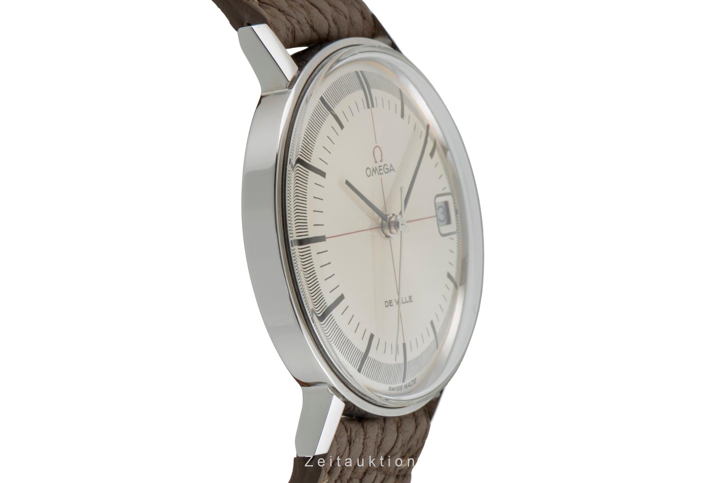 Omega De Ville acier à remontage manuel montre pour hommes 136.019 Vintage  [2603031]