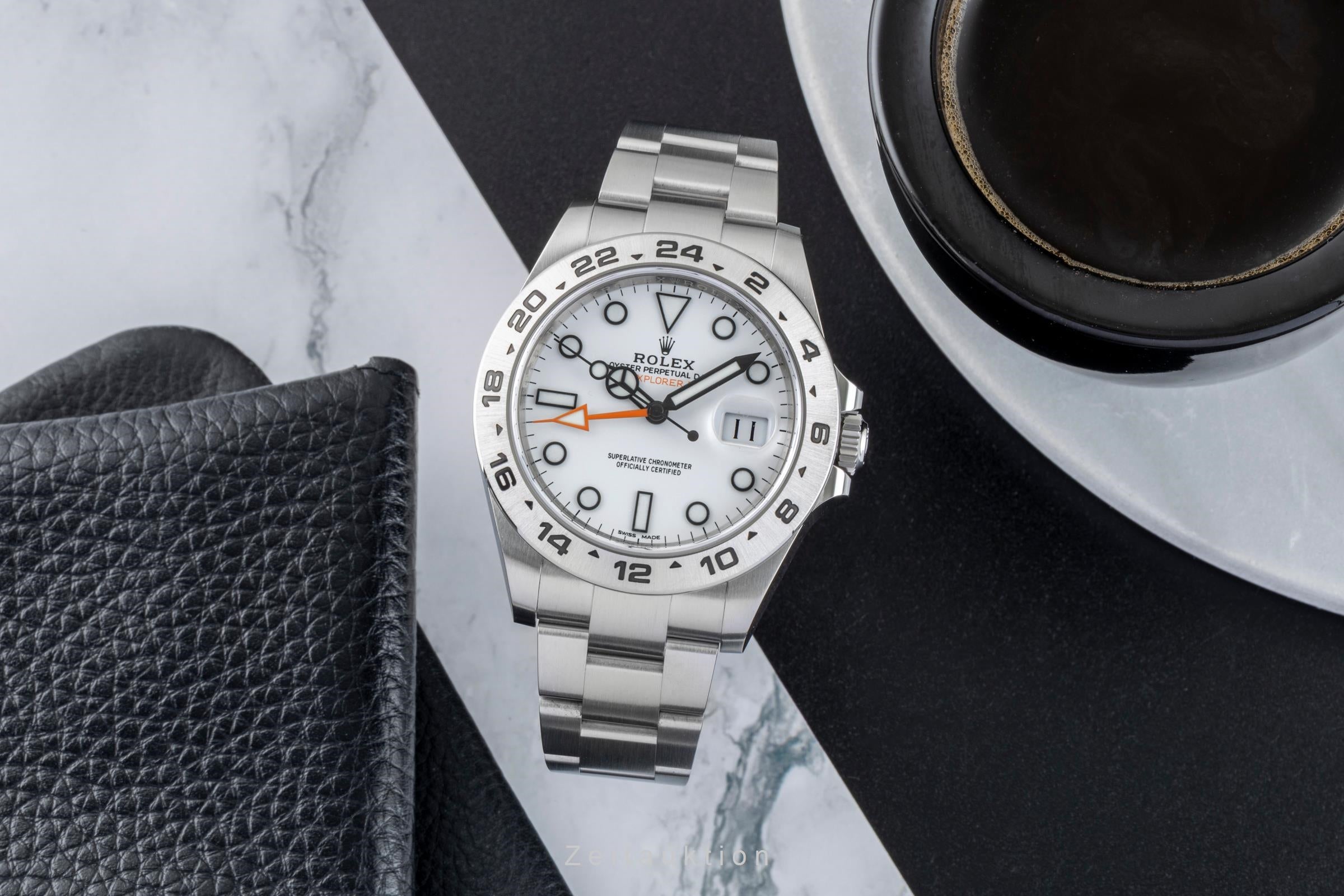 Rolex Explorer II acier automatique montre pour hommes 216570  [2603032]