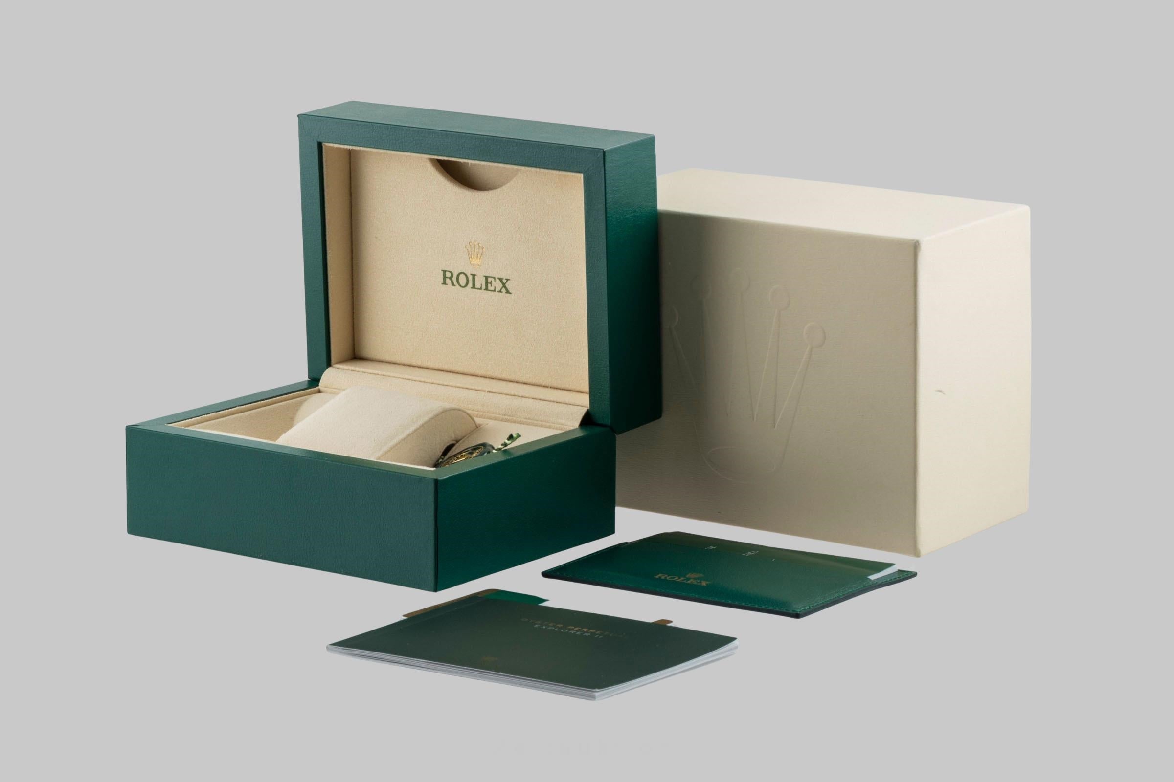 Rolex Explorer II acier automatique montre pour hommes 216570  [2603032]