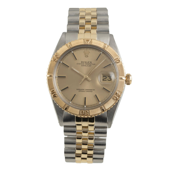 Rolex Datejust steel / gold automatic men's watch 1625 Vintage  [2603035]
