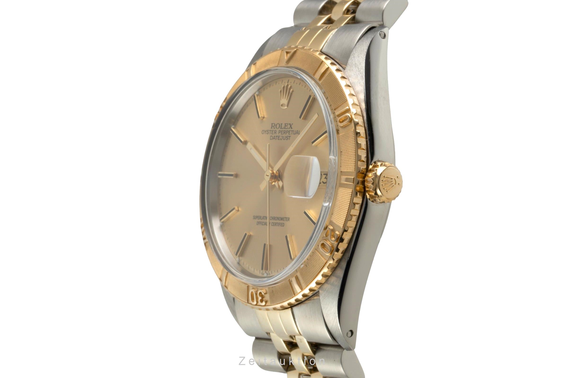 Rolex Datejust steel / gold automatic men's watch 1625 Vintage  [2603035]
