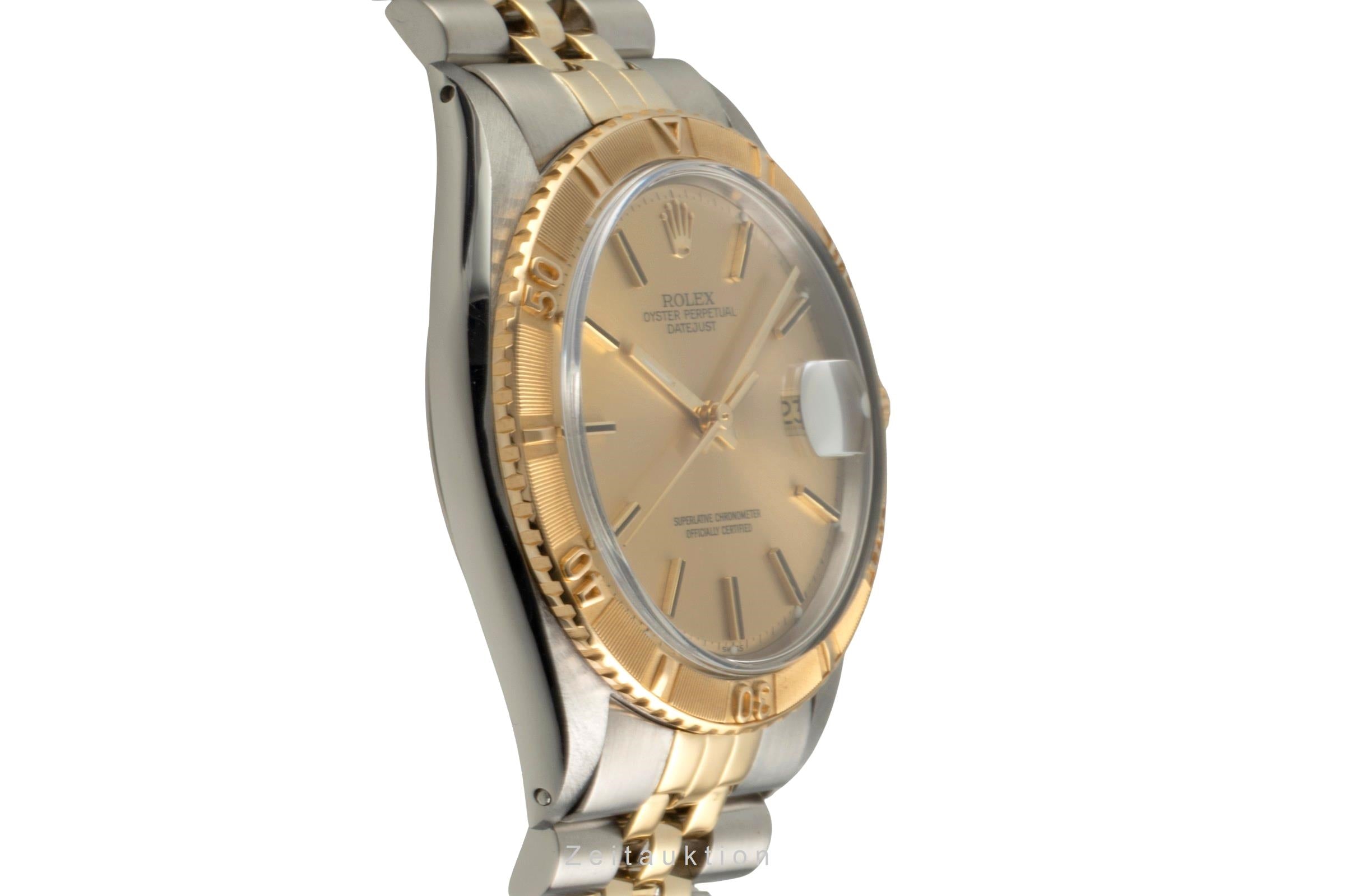 Rolex Datejust steel / gold automatic men's watch 1625 Vintage  [2603035]