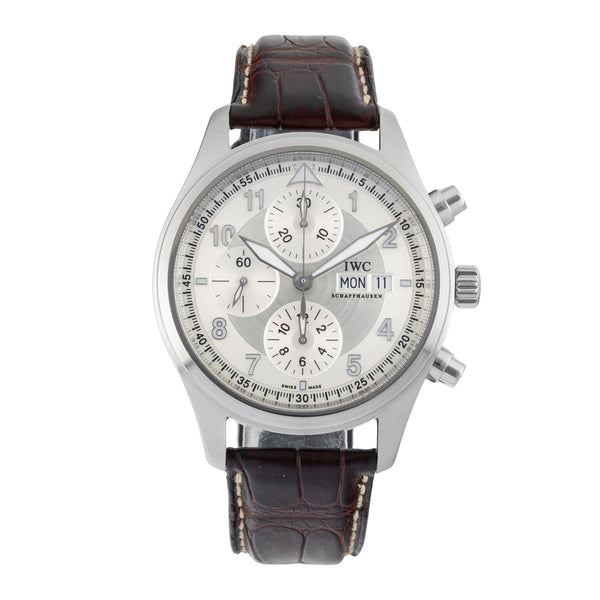 IWC Fliegerchronograph chronograph steel automatic men's watch IW371702  [2603040]