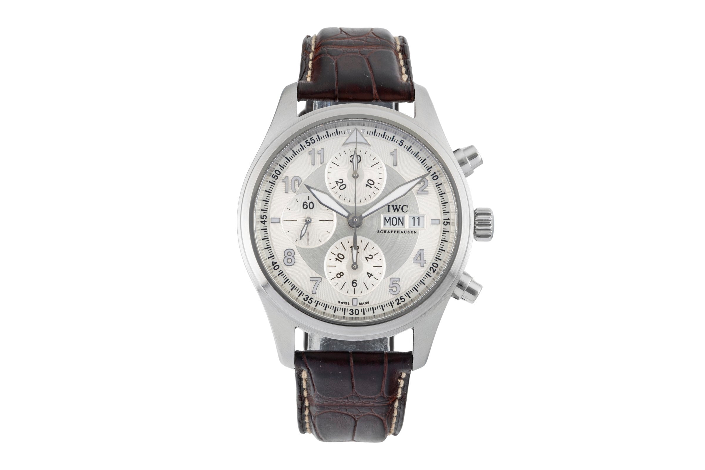 IWC Fliegerchronograph chronograph steel automatic men's watch IW371702  [2603040]