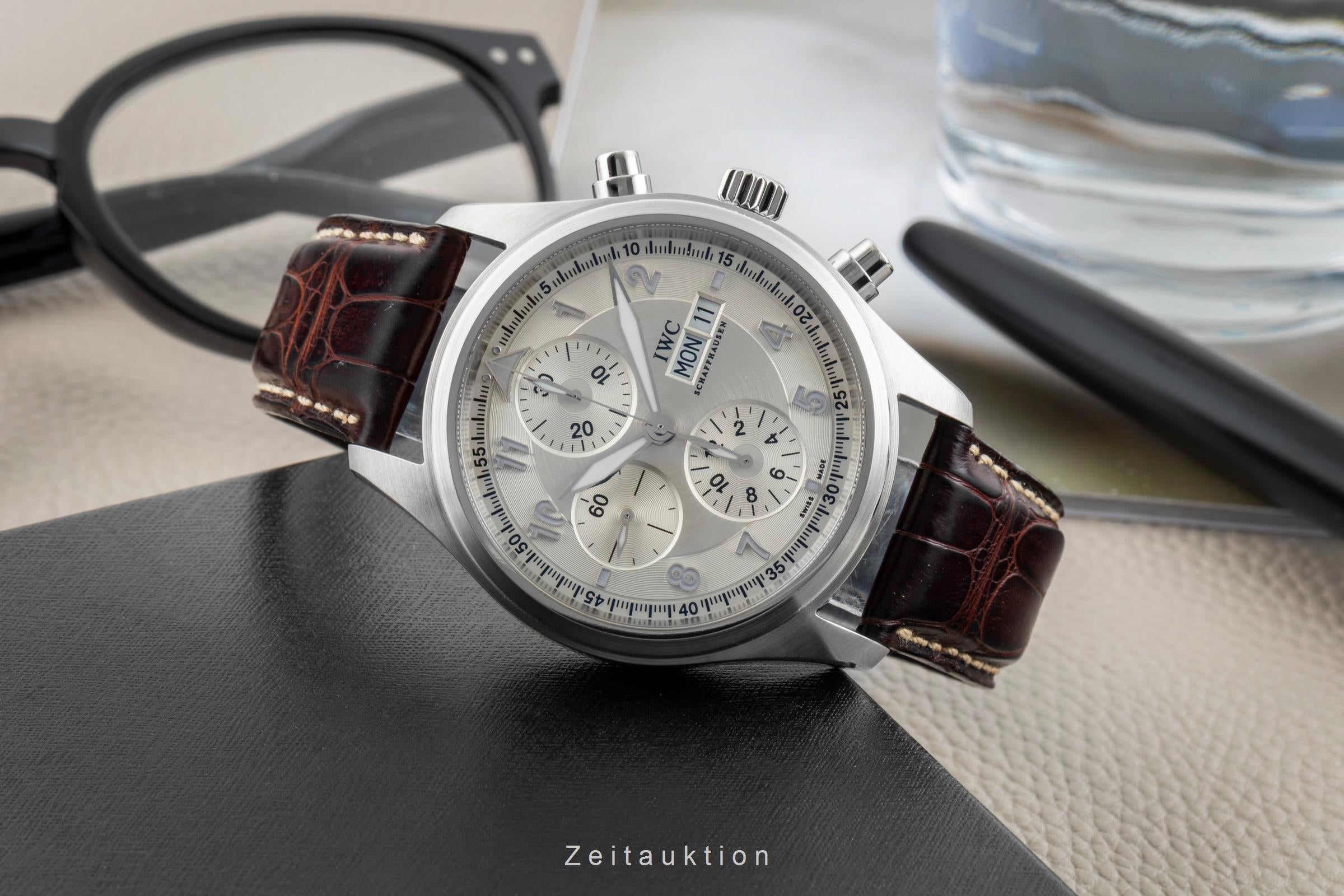 IWC Fliegerchronograph chronograph steel automatic men's watch IW371702  [2603040]