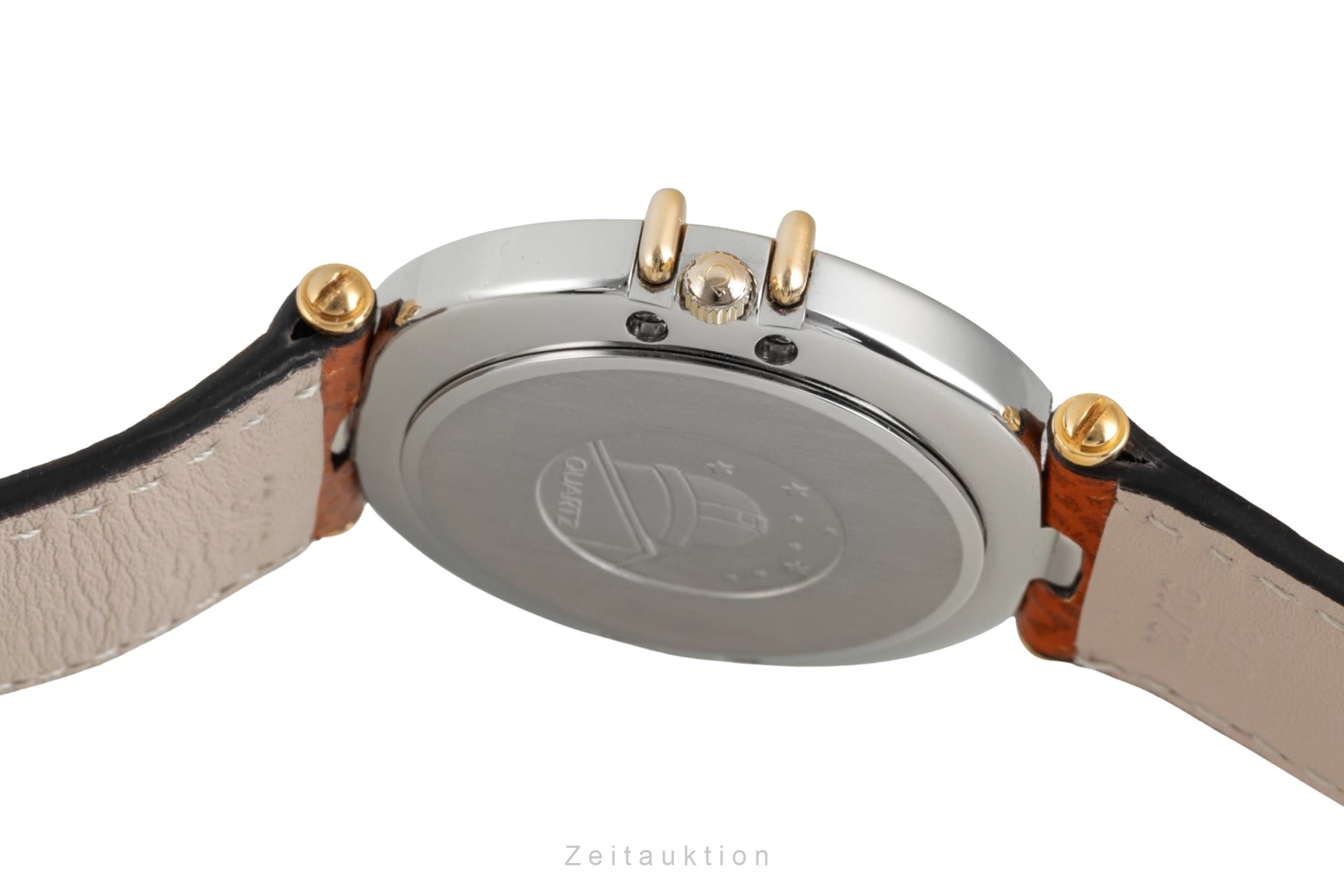 Omega Constellation acciaio / oro quarzo unisex 198.0145  [2603041]
