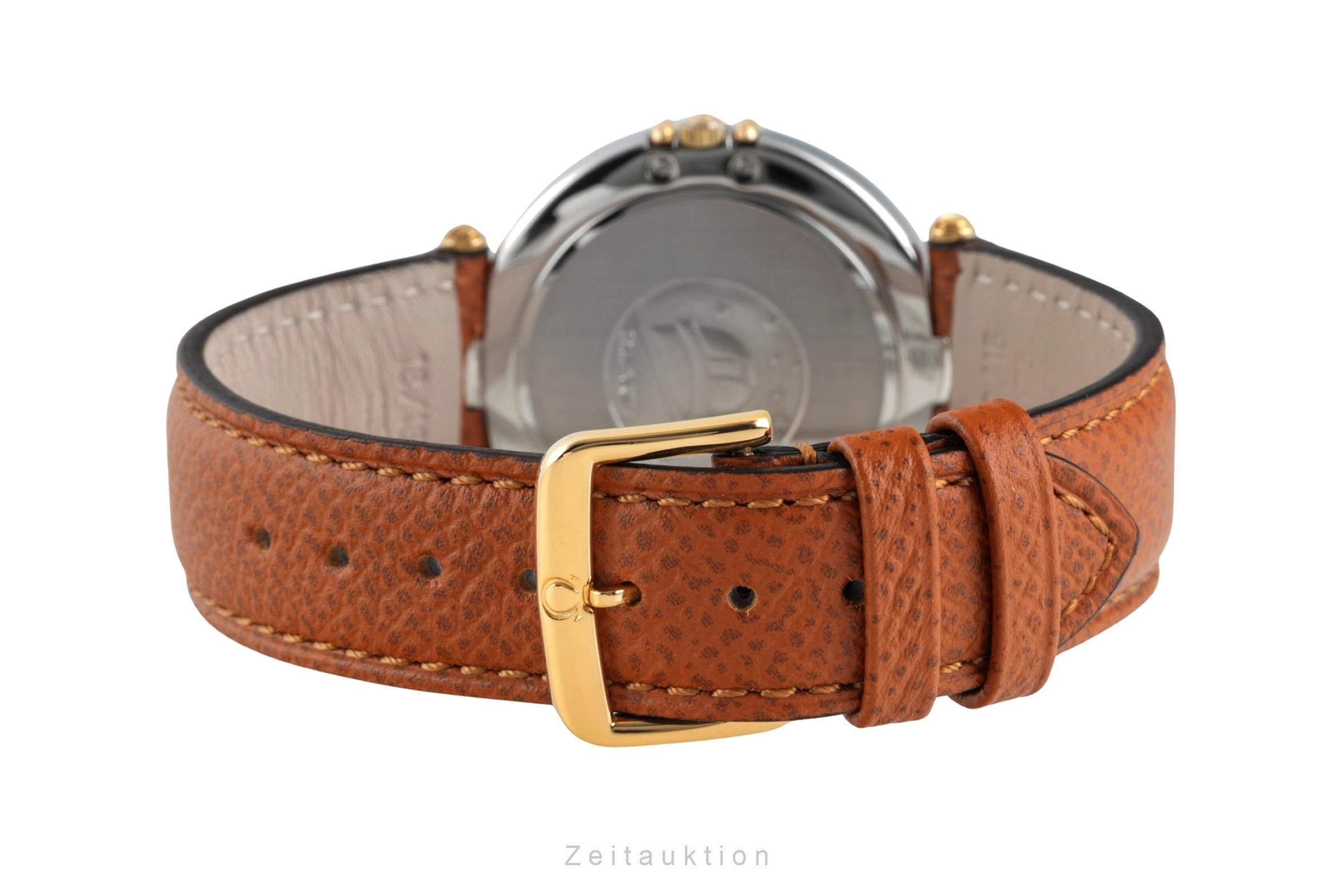 Omega Constellation acciaio / oro quarzo unisex 198.0145  [2603041]