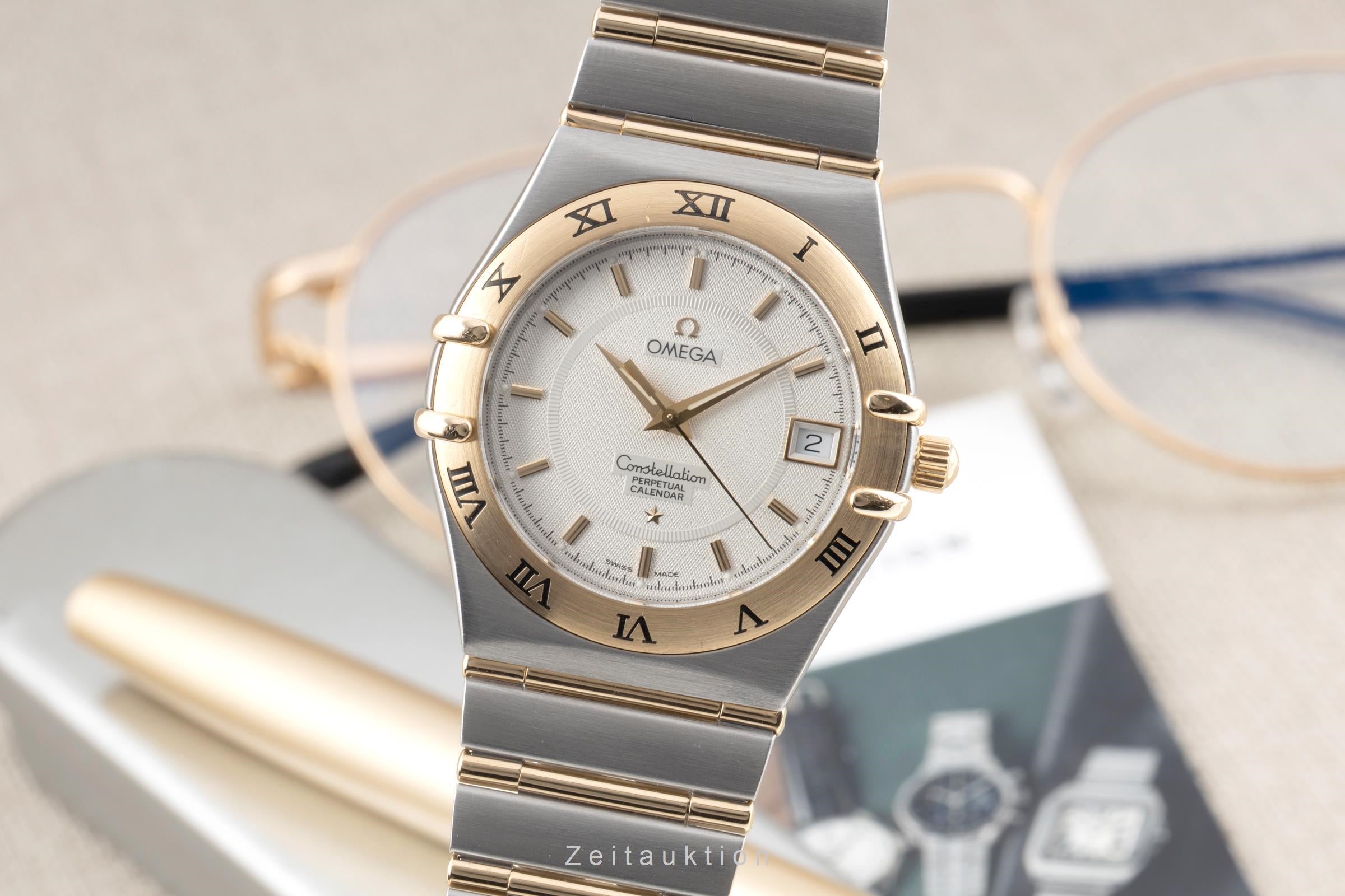 Omega Constellation Perpetual Calendar Stahl / Gold Herrenuhr Ref. 1252.30.00 [2603042]