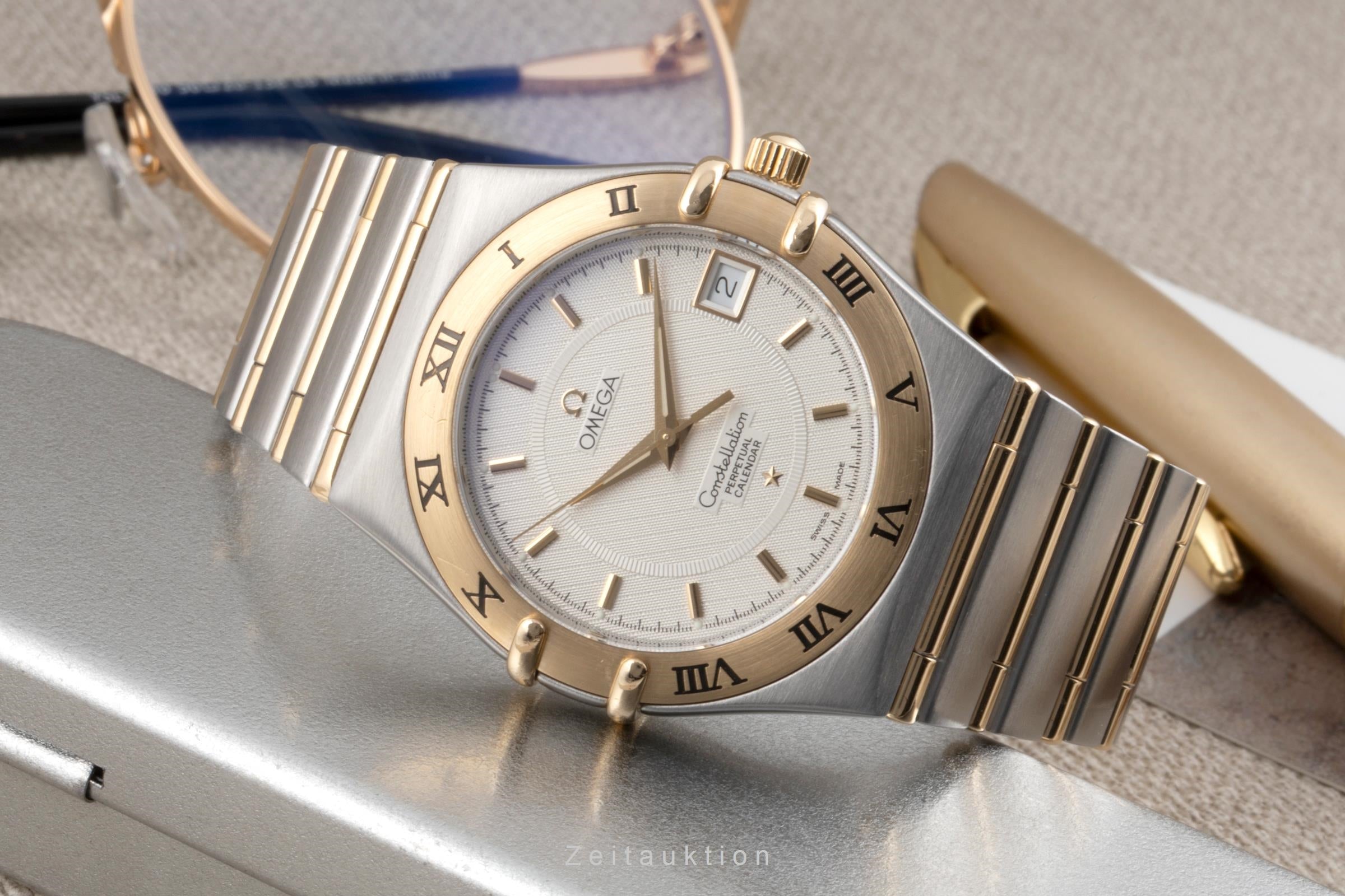 Omega Constellation Perpetual Calendar Stahl / Gold Herrenuhr Ref. 1252.30.00 [2603042]