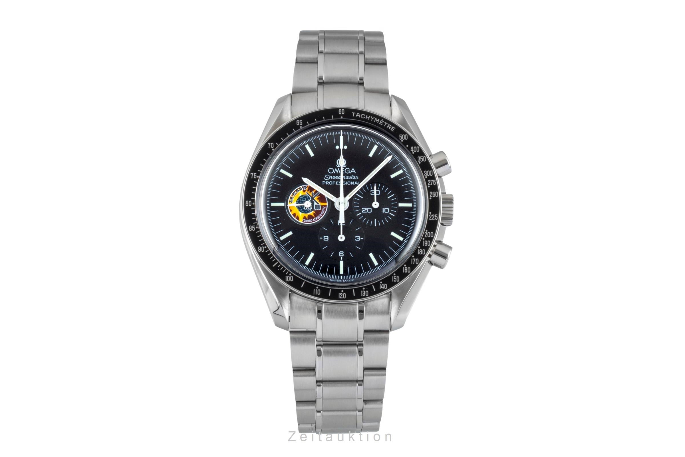 Omega Speedmaster Moonwatch Skylab Stahl Handaufzug Ref. 3597.21.00 B&P 1999 [2603044]