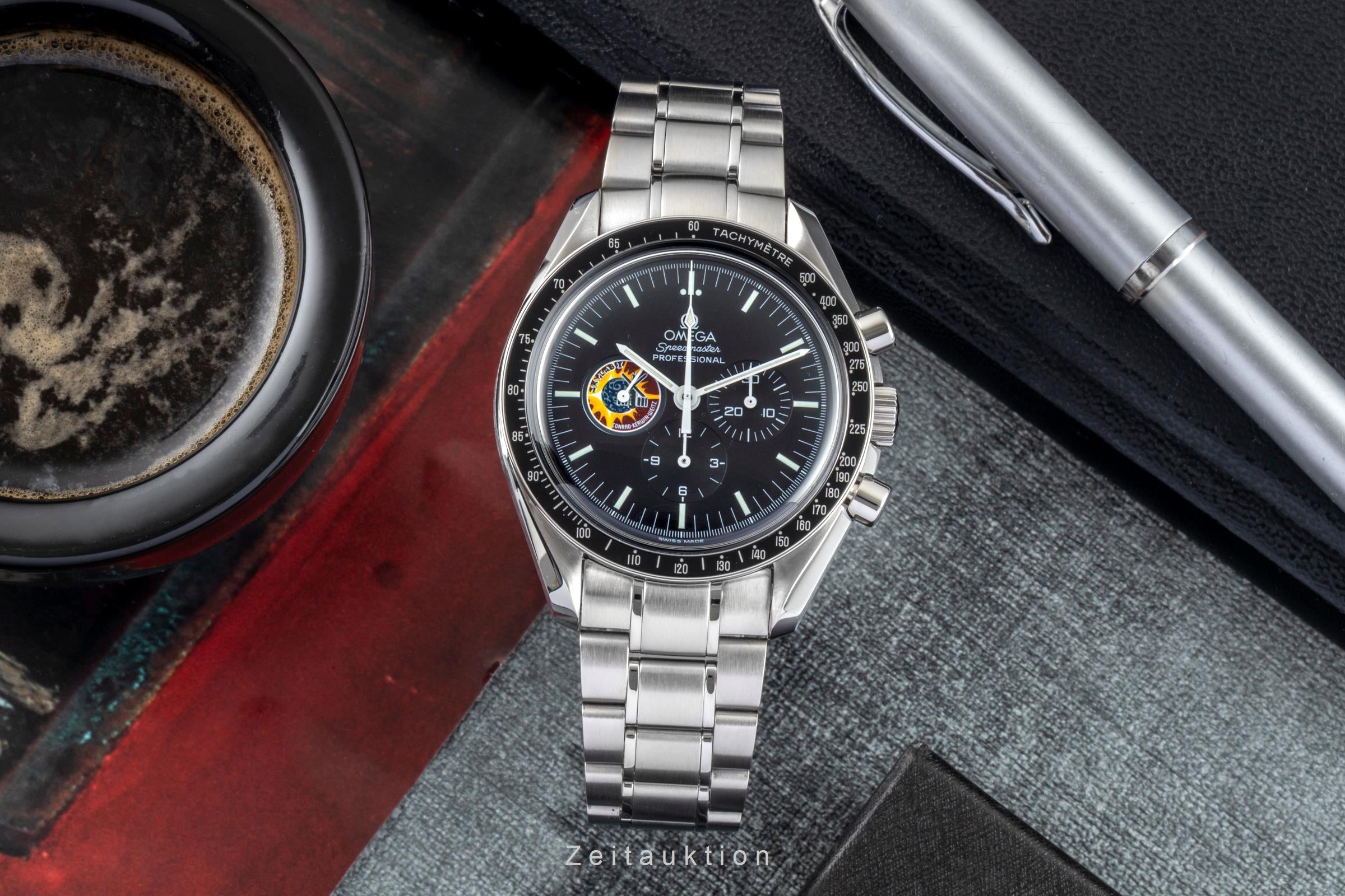 Omega Speedmaster Moonwatch Skylab Stahl Handaufzug Ref. 3597.21.00 B&P 1999 [2603044]