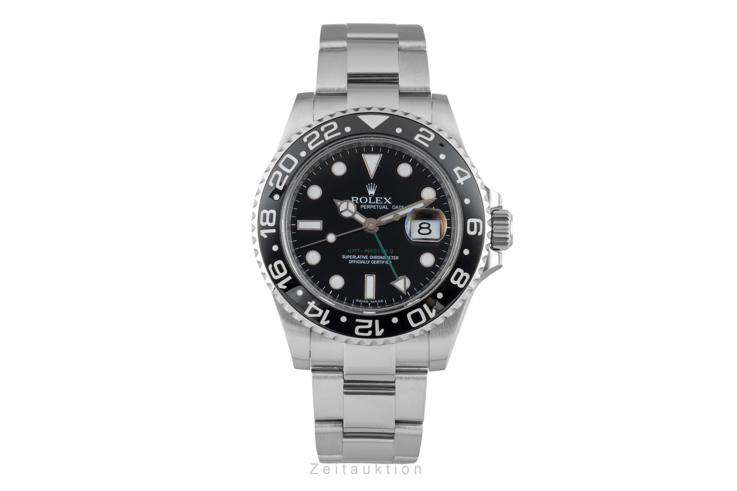 Rolex GMT-Master II steel automatic men's watch 116710LN  [2603047]