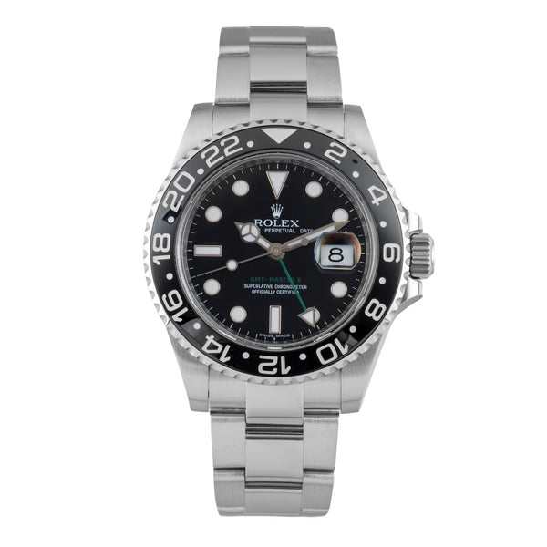 Rolex GMT-Master II steel automatic men's watch 116710LN  [2603047]