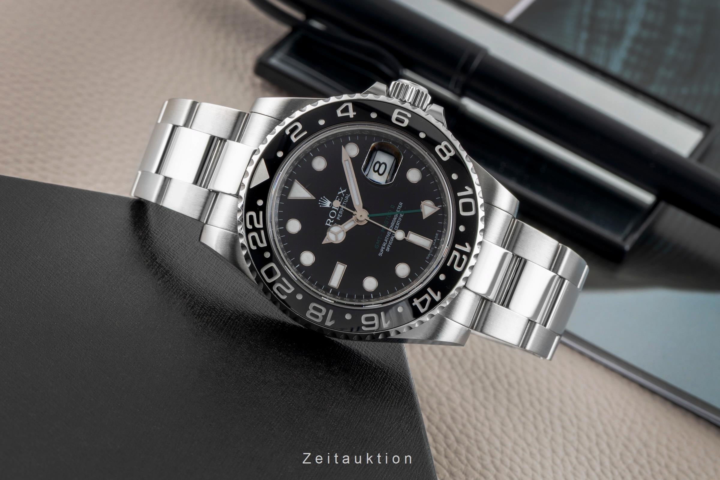 Rolex GMT-Master II steel automatic men's watch 116710LN  [2603047]