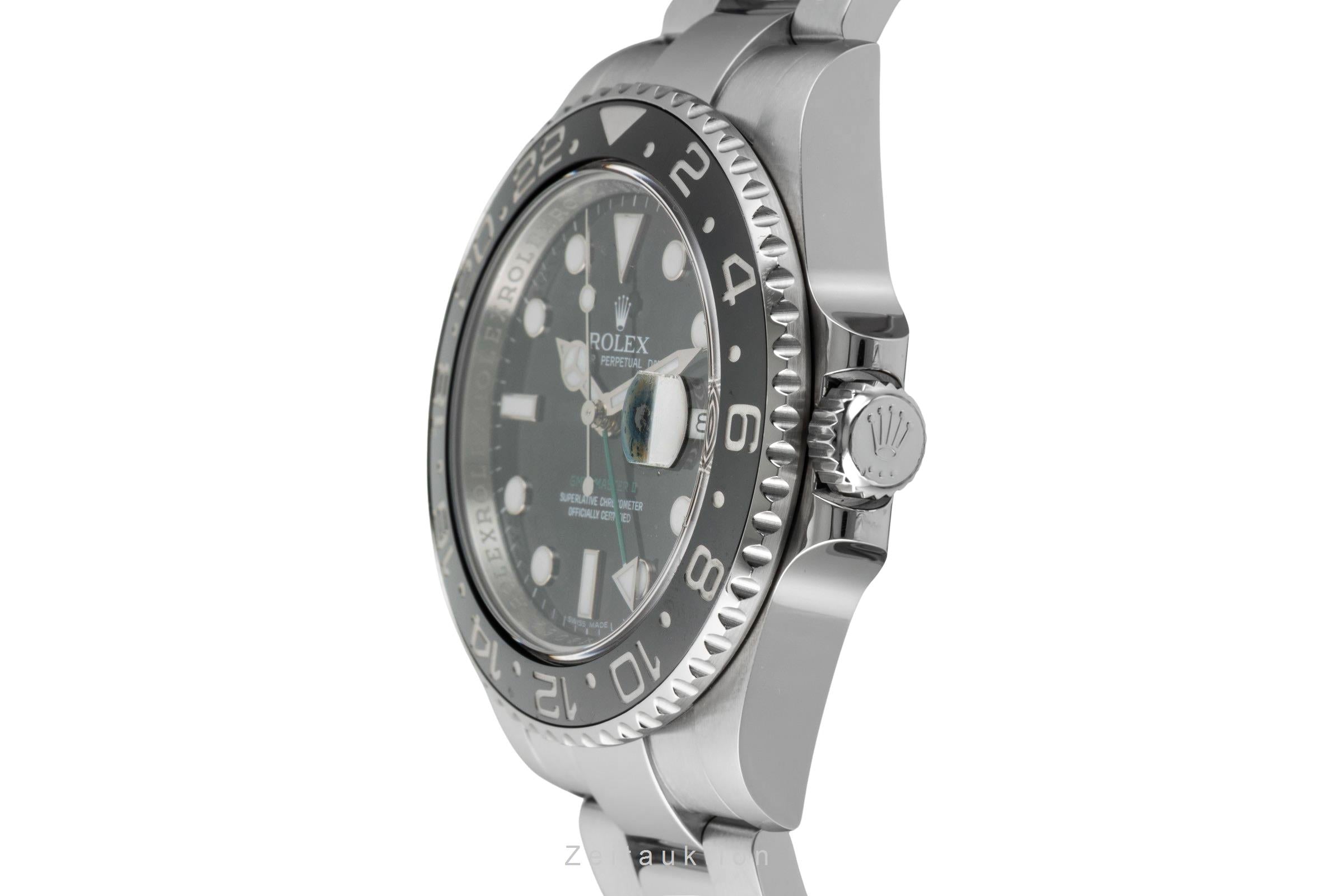 Rolex GMT-Master II steel automatic men's watch 116710LN  [2603047]