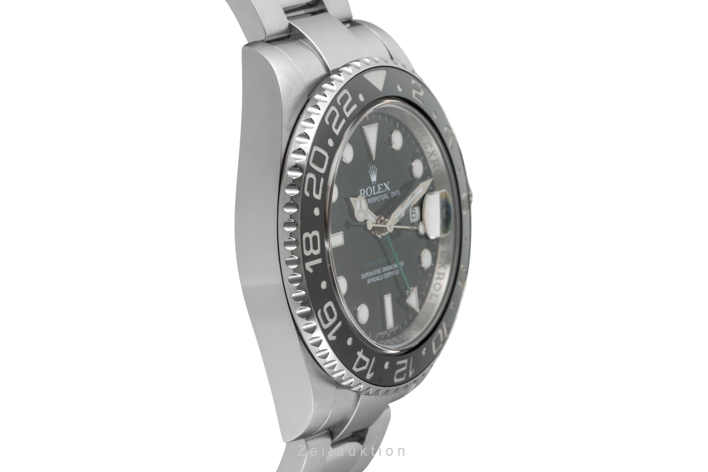 Rolex GMT-Master II steel automatic men's watch 116710LN  [2603047]