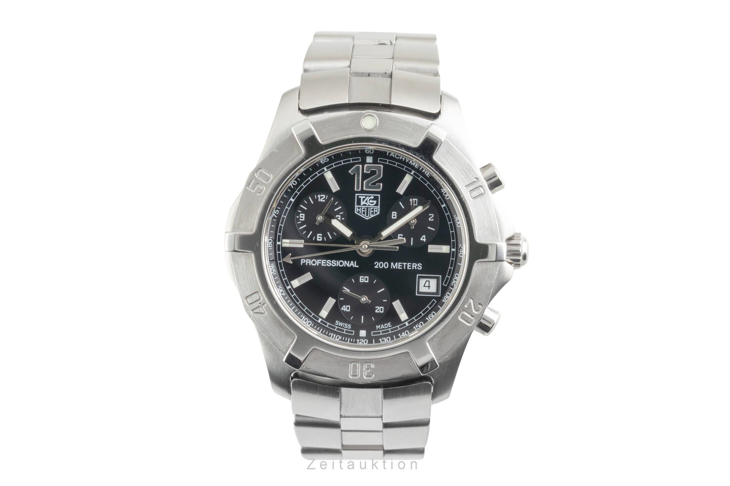 Tag Heuer 2000 Exclusive Chronograph Professional Stahl Quarz Ref. CN1110   [2603048]