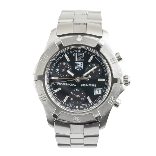 Tag Heuer 2000 Exclusive Chronograph Professional Stahl Quarz Ref. CN1110   [2603048]