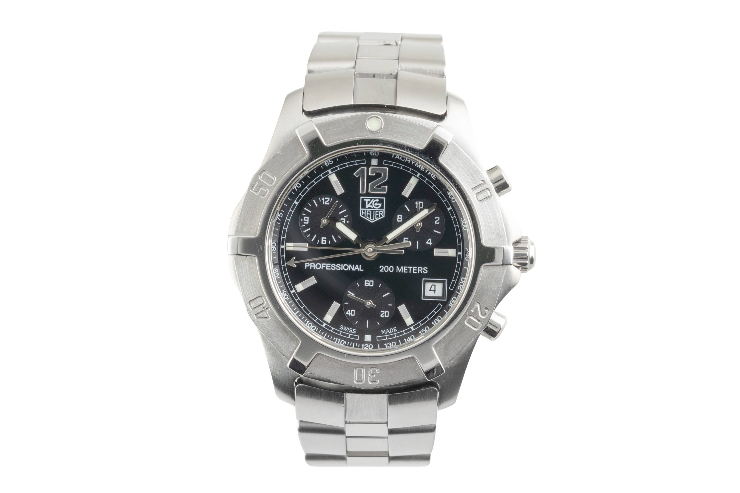 Tag Heuer Professional chronograph steel quartz men's watch CN1110  [2603048]