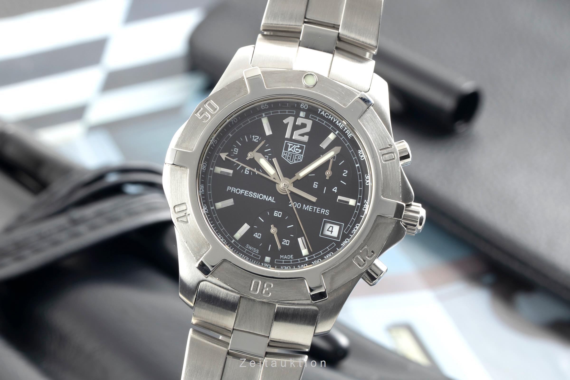 Tag Heuer 2000 Exclusive Chronograph Professional Stahl Quarz Ref. CN1110   [2603048]