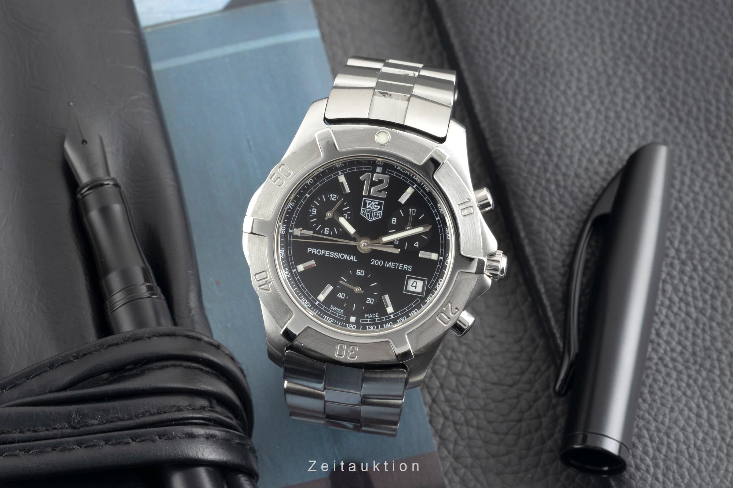 Tag Heuer 2000 Exclusive Chronograph Professional Stahl Quarz Ref. CN1110   [2603048]