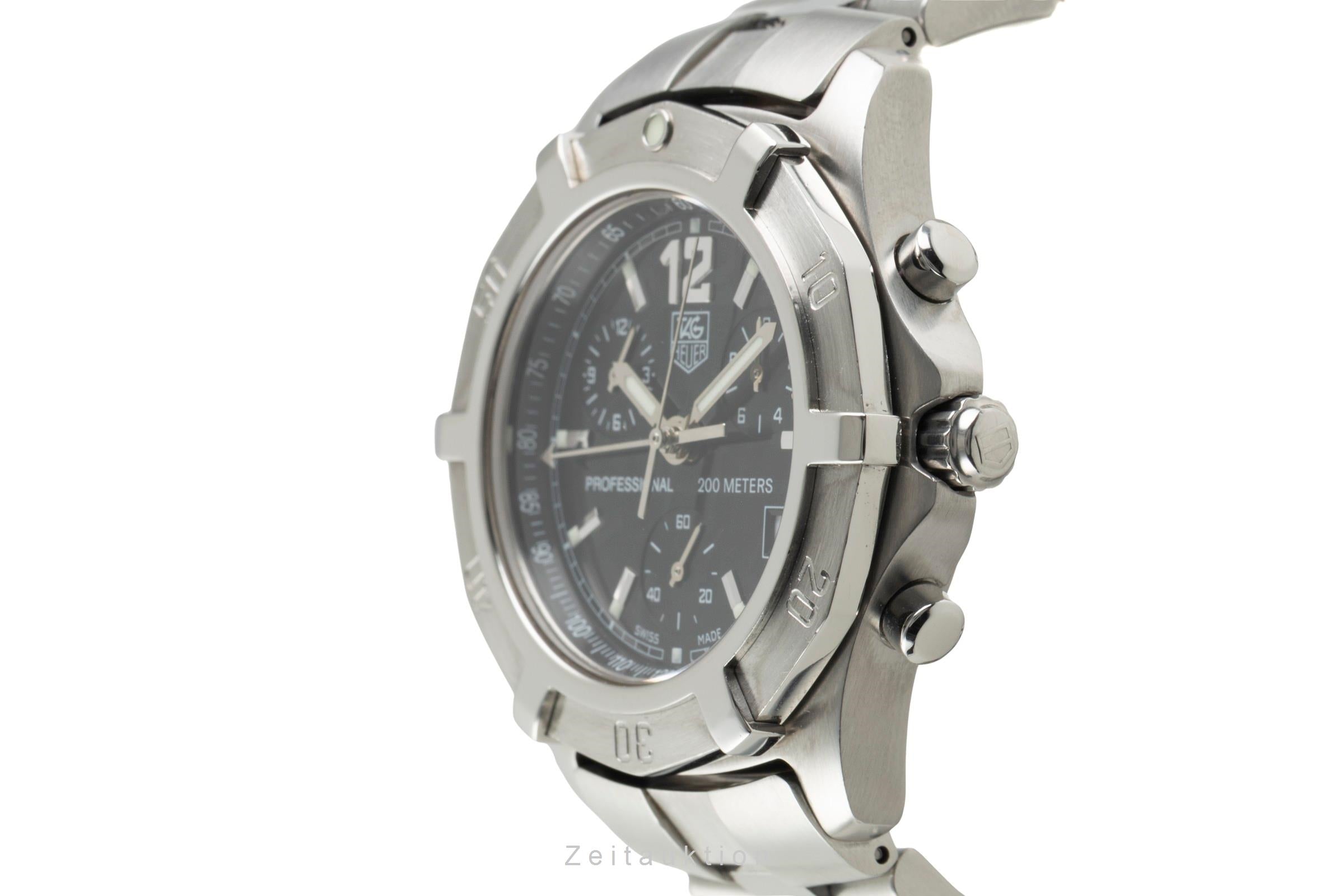 Tag Heuer 2000 Exclusive Chronograph Professional Stahl Quarz Ref. CN1110   [2603048]