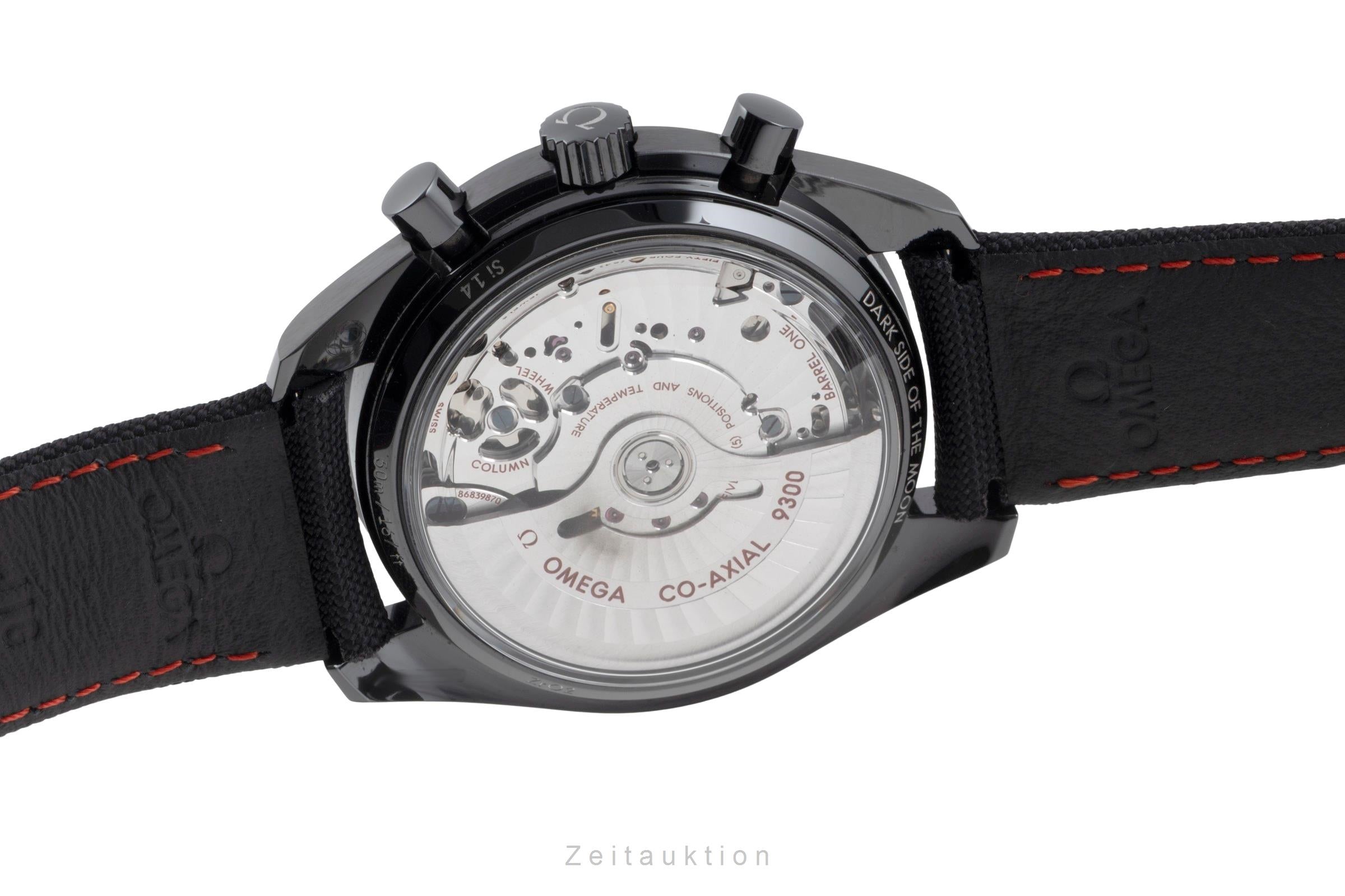 Omega Speedmaster Moonwatch chronographe céramique automatique montre pour hommes 311.92.44.51.01.007 LP: 13900EUR  [2603049]