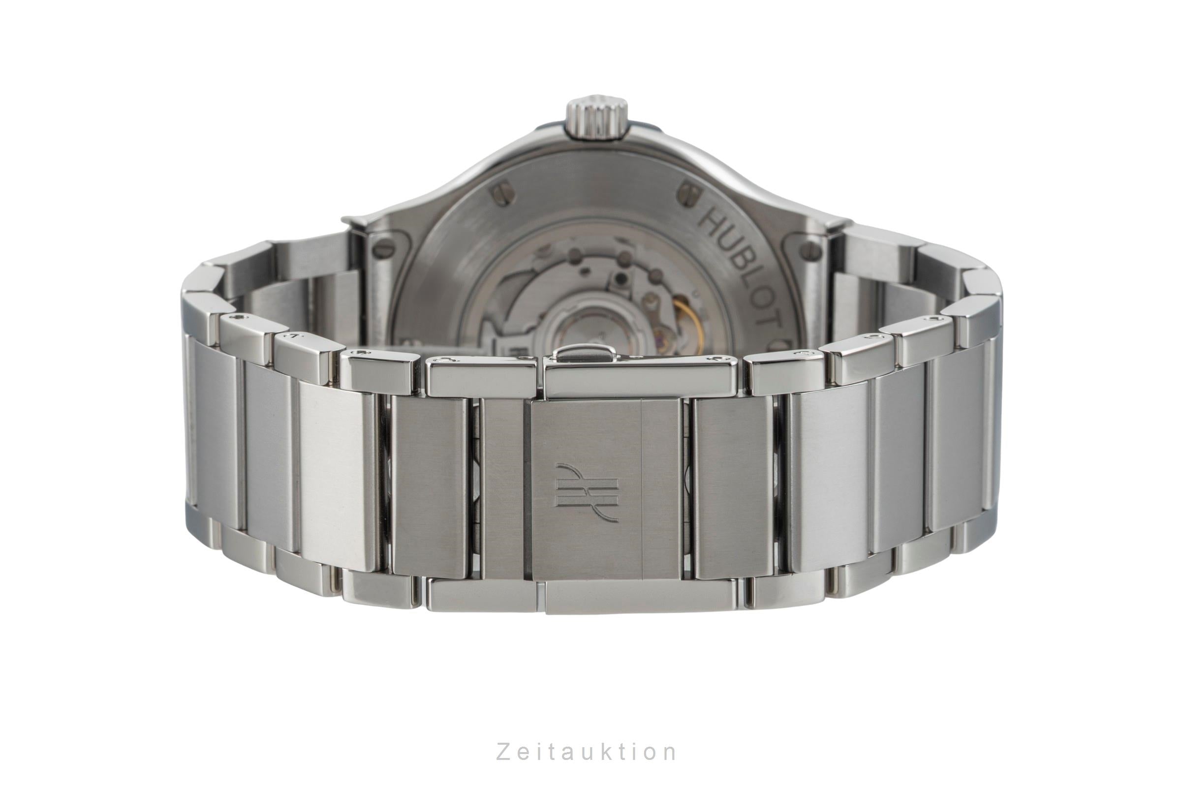 Hublot Classic Fusion Blue Titan Automatik Herrenuhr Ref. 510.NX.7170.NX B&P  [2603050]