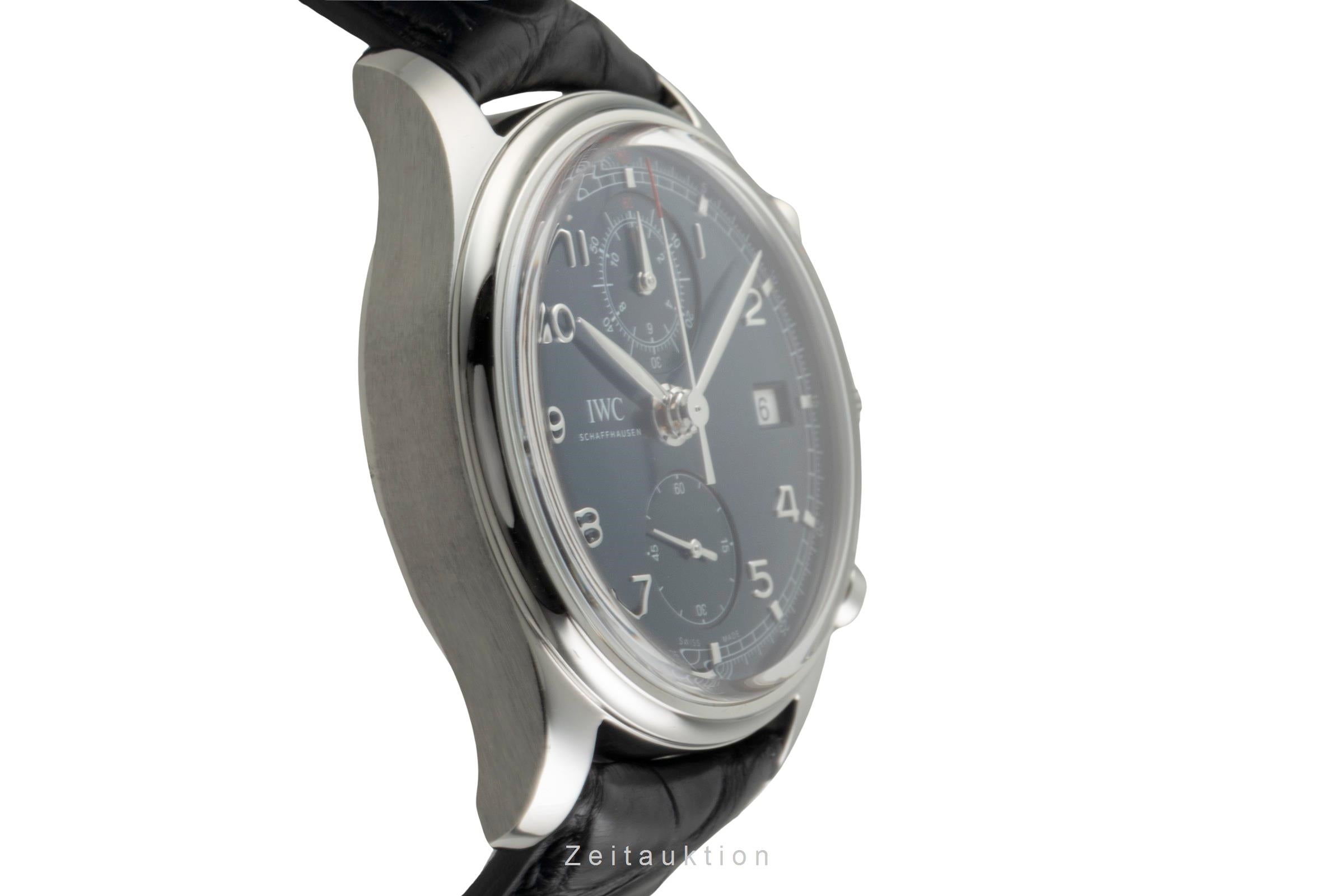 IWC Portugieser cronografo acciaio automatismo orologio da uomo IW390406  [2603053]