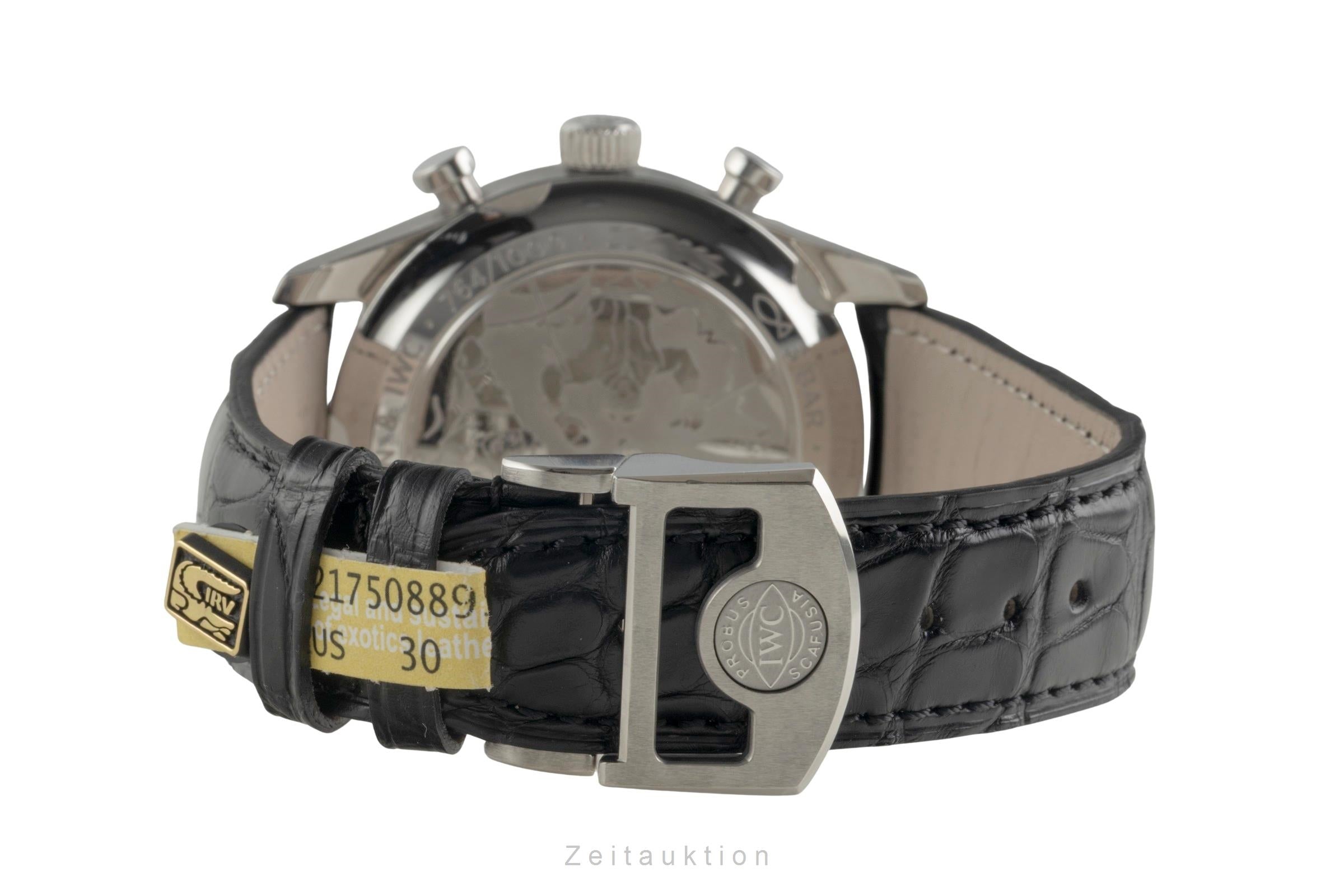 IWC Portugieser cronografo acciaio automatismo orologio da uomo IW390406  [2603053]