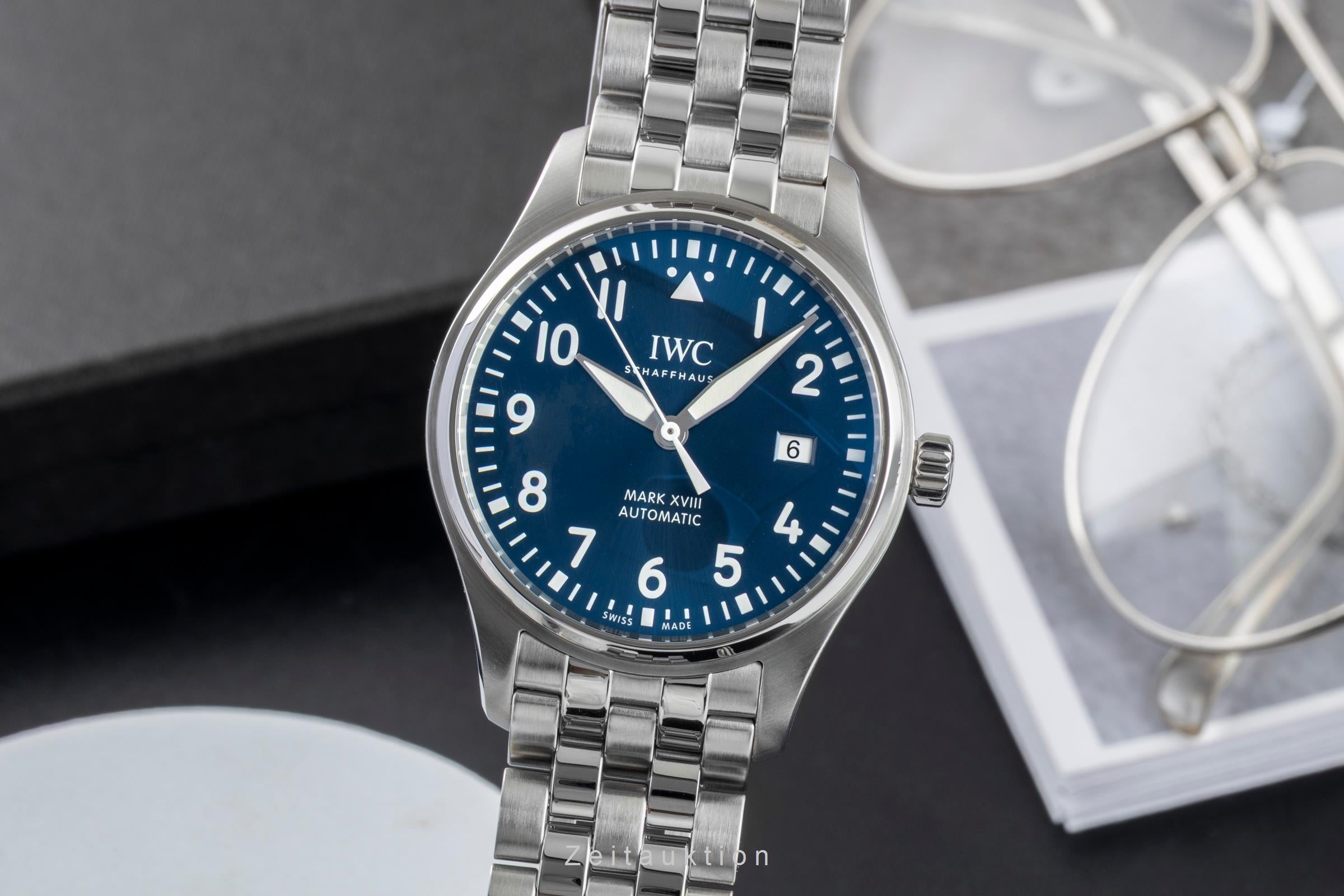 IWC Mark XVIII acero automático reloj para caballeros IW327016 LP: 6000EUR  [2603060]