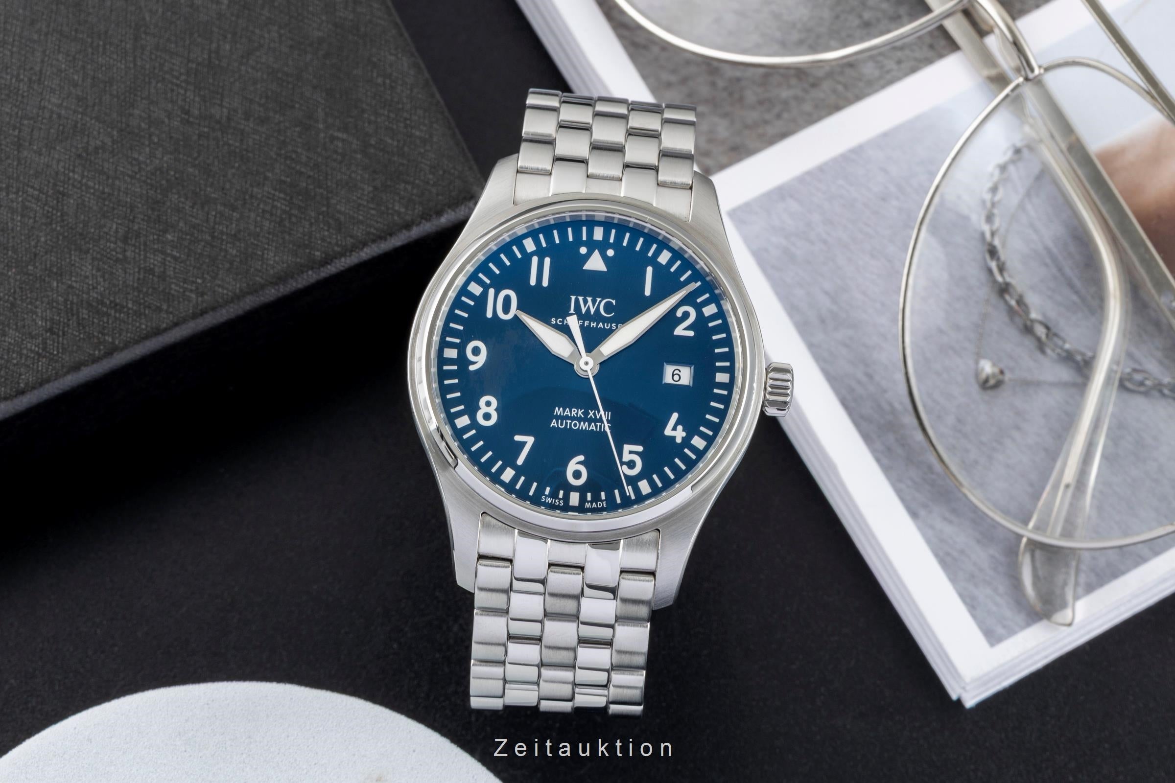 IWC Mark XVIII acero automático reloj para caballeros IW327016 LP: 6000EUR  [2603060]