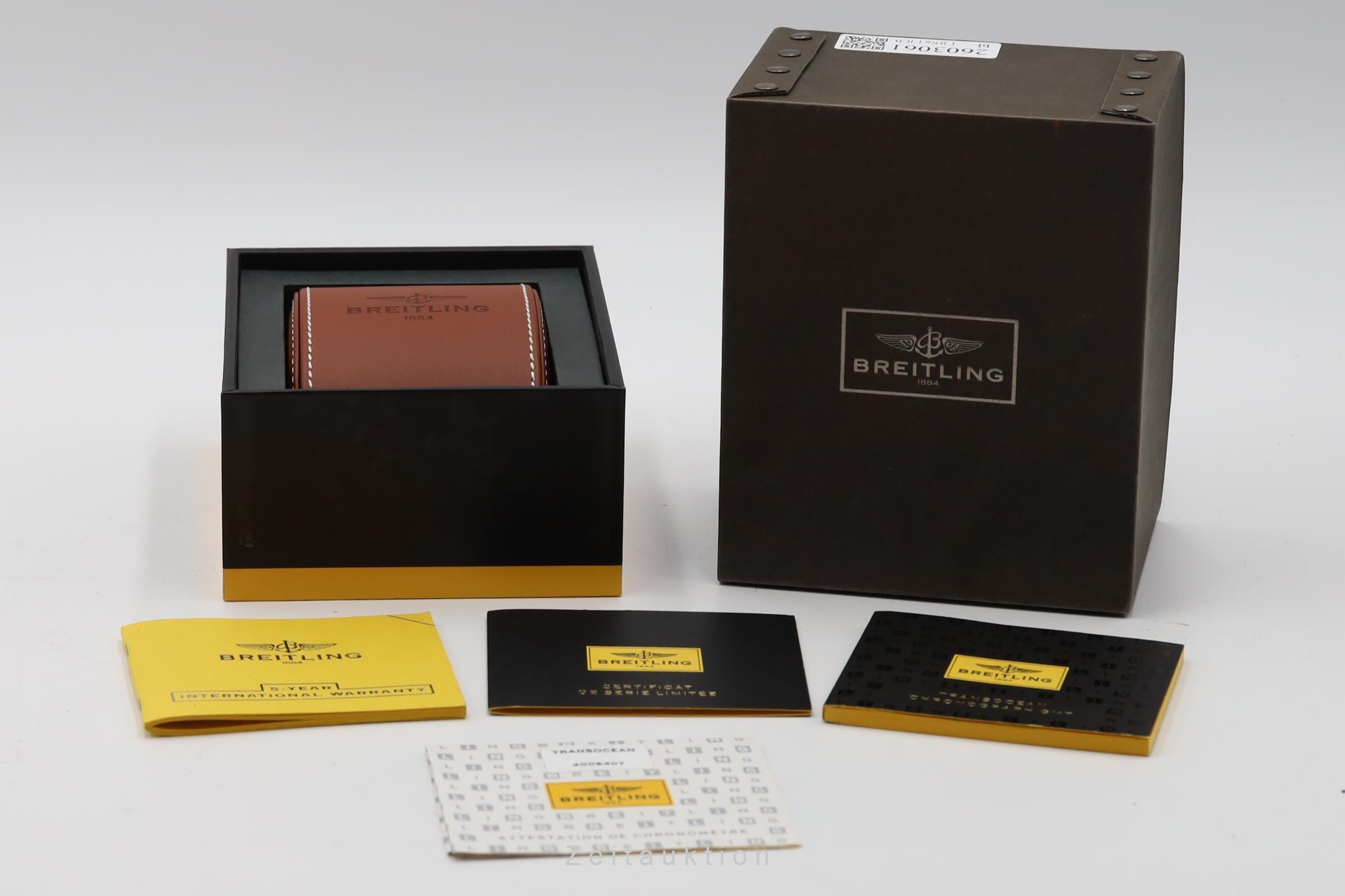Breitling Transocean Stahl Automatik Herrenuhr Ref. AB045112/G772 B&P Limited  [2603061]